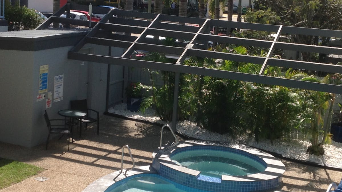 pool and spa