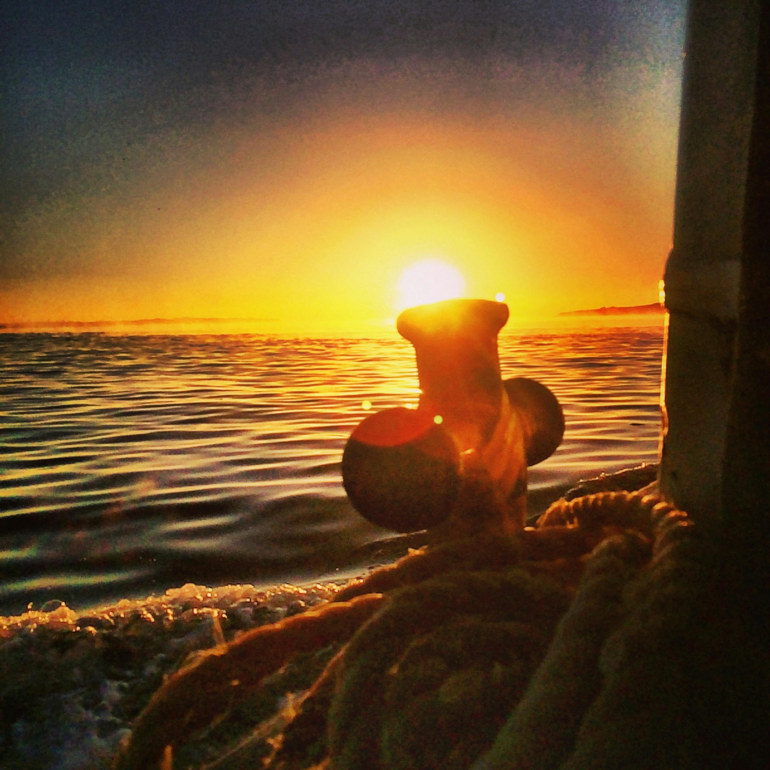 Sunrise on our way to Bundeena