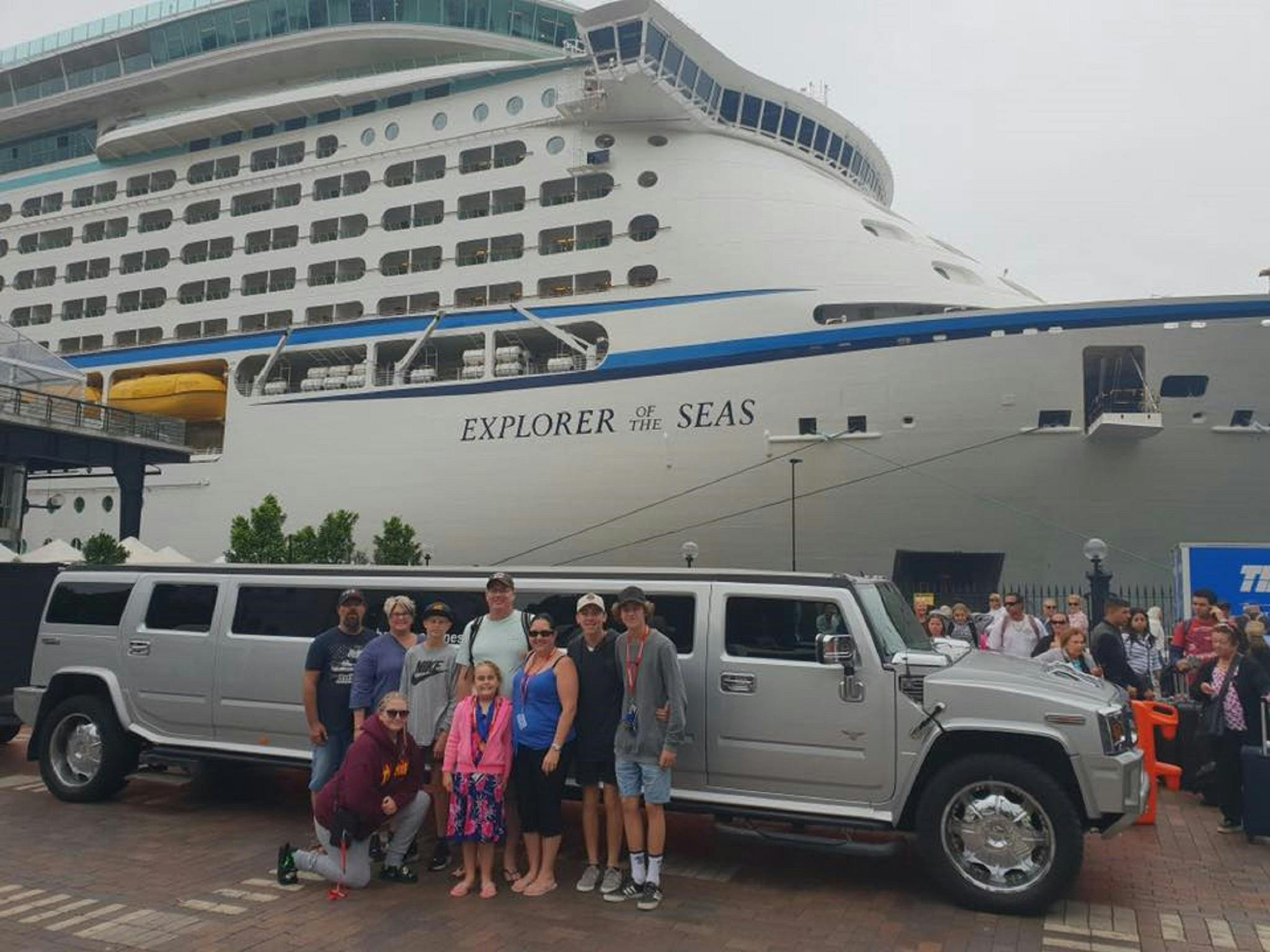 Cruise terminal transfers