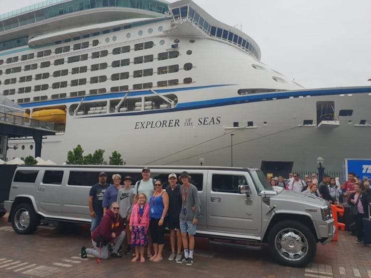 Cruise terminal transfers