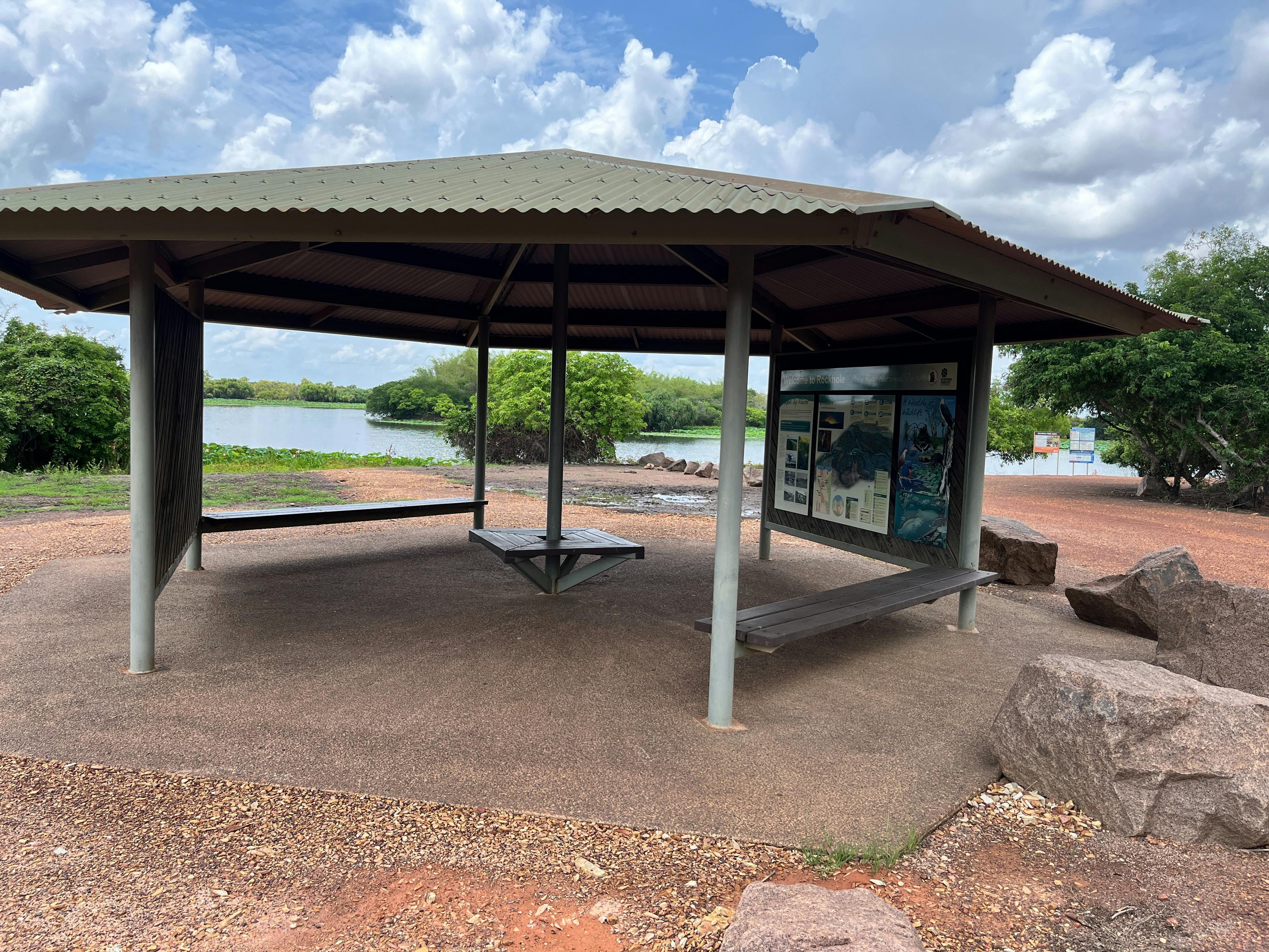 Shelter at Couzens Lookout