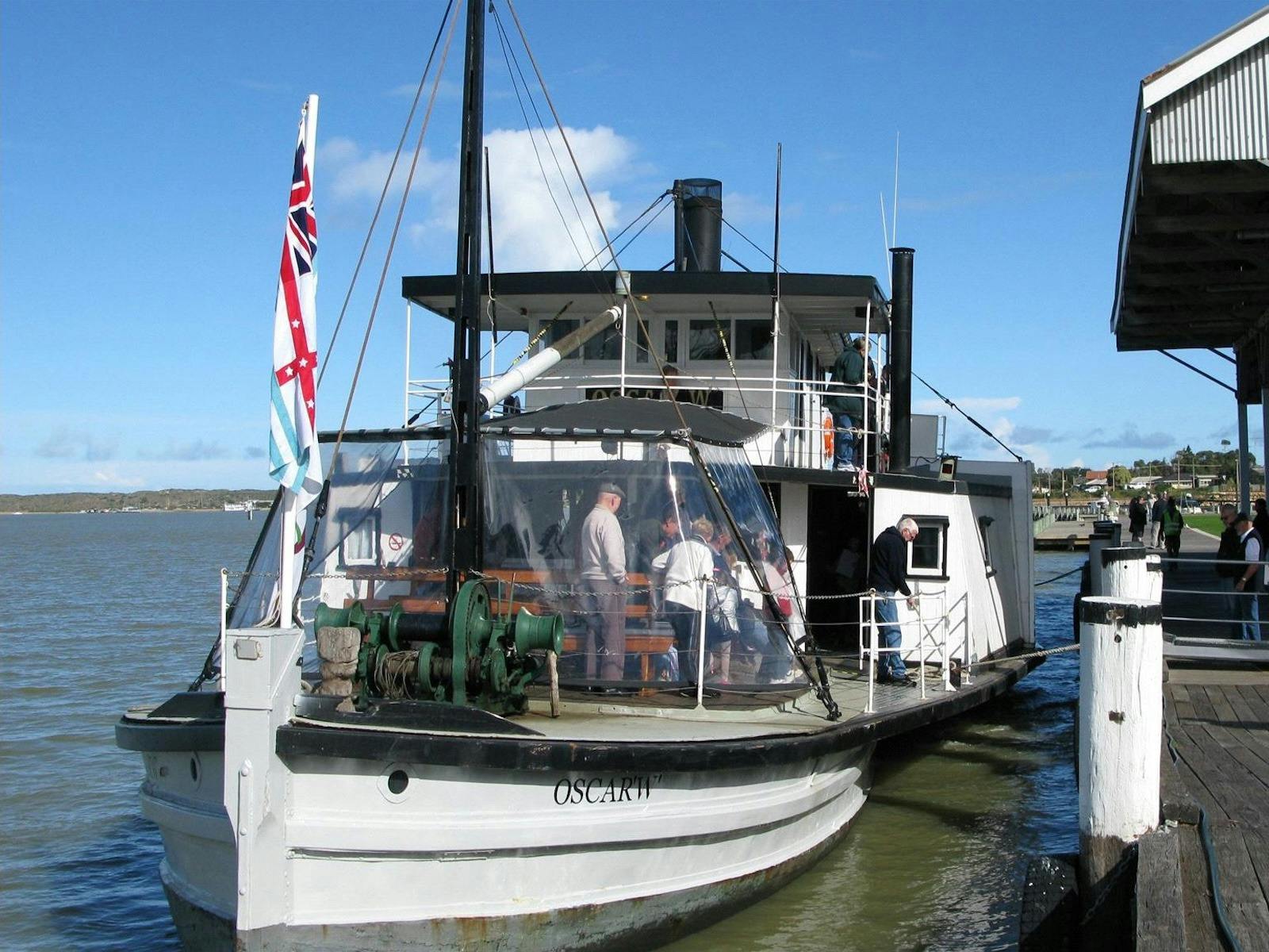 Goolwa Heritage Cruise on PS Oscar W