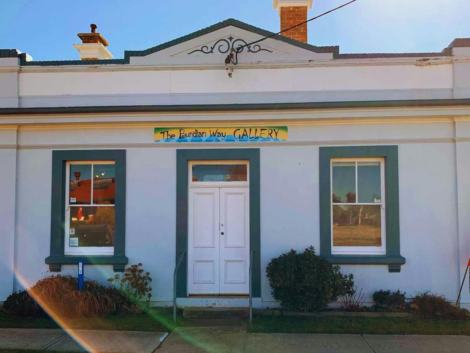 Photo from out the front of Gallery