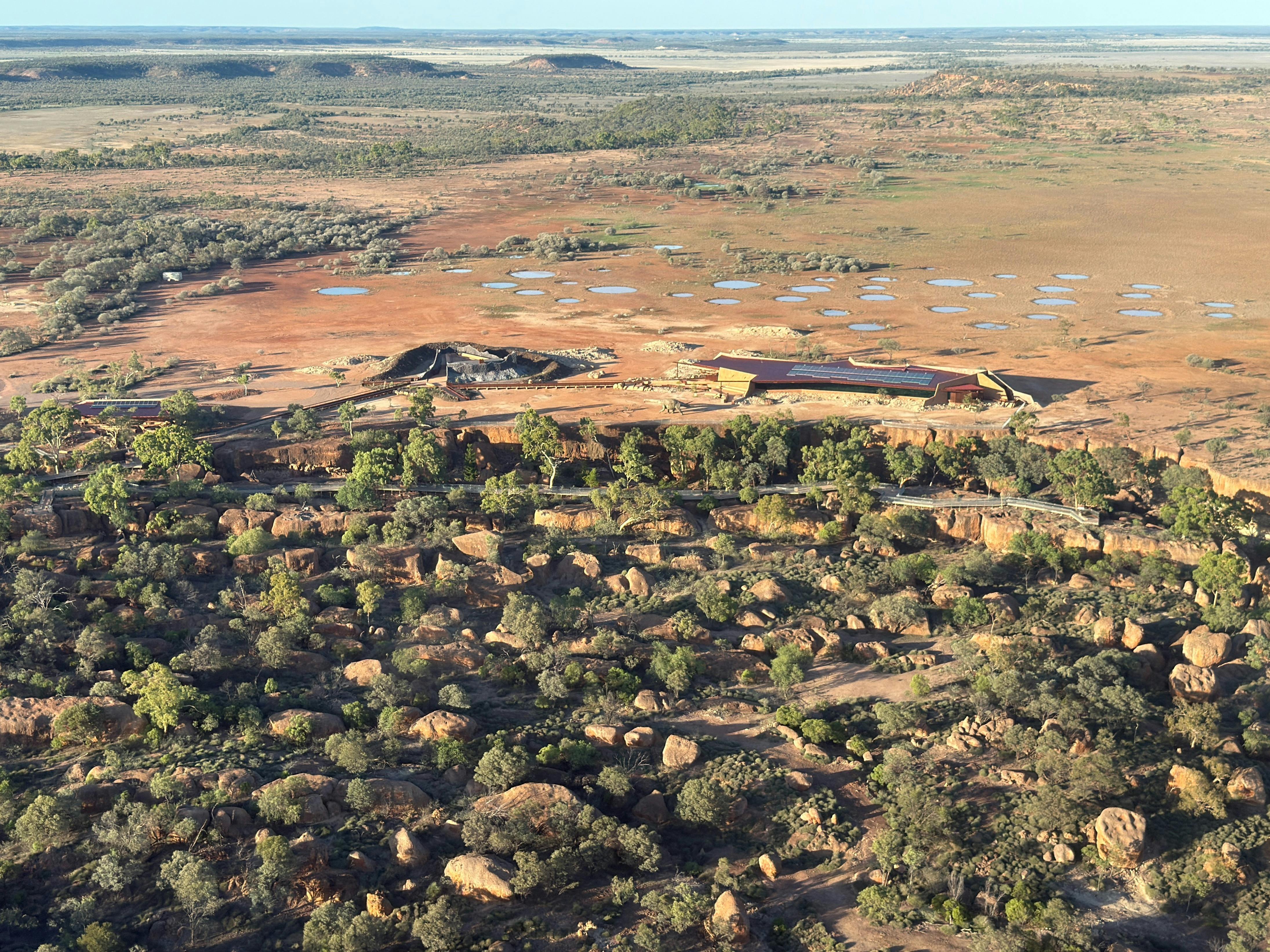 Australian Age of Dinosaurs from Above