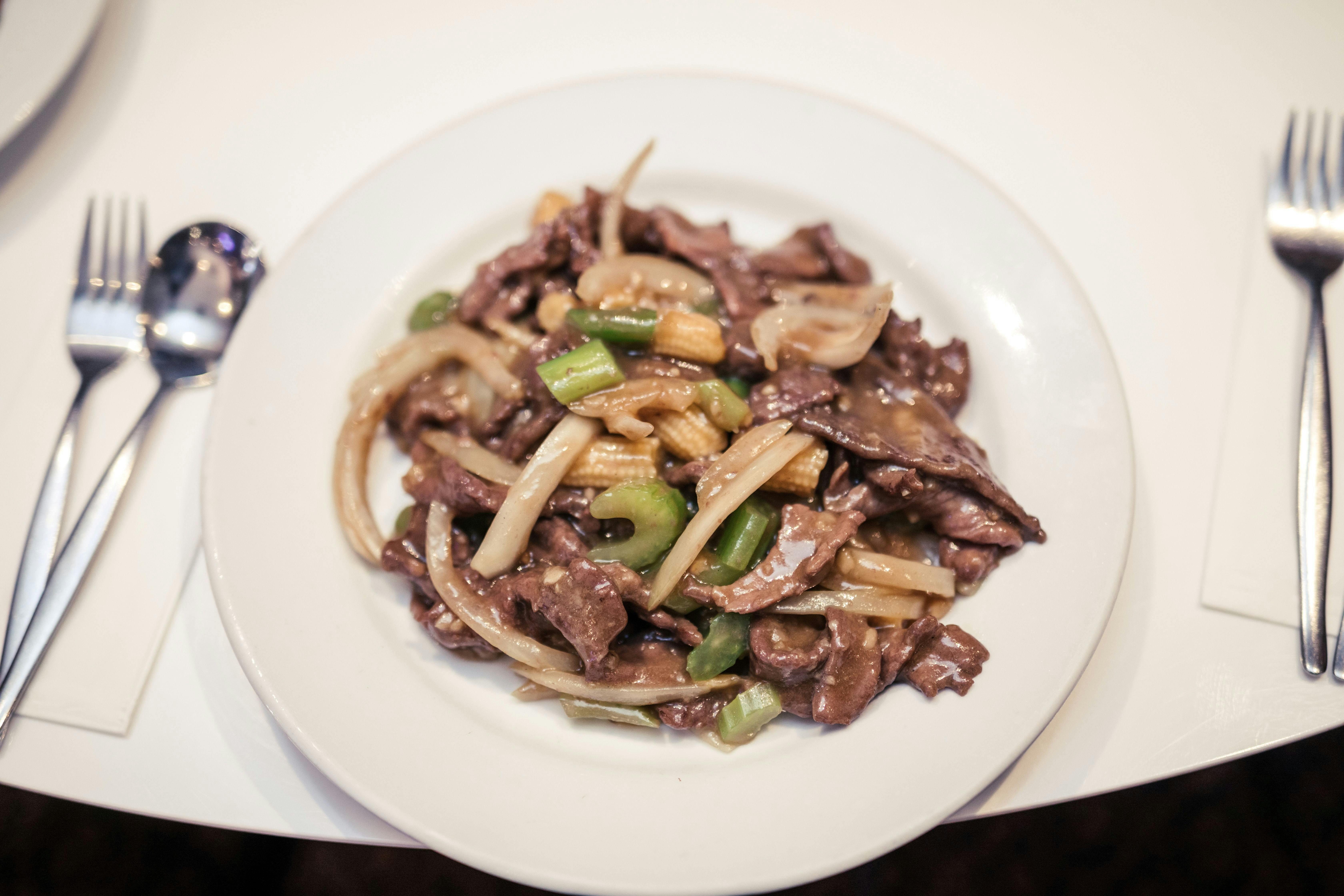 beef dish with vegetables