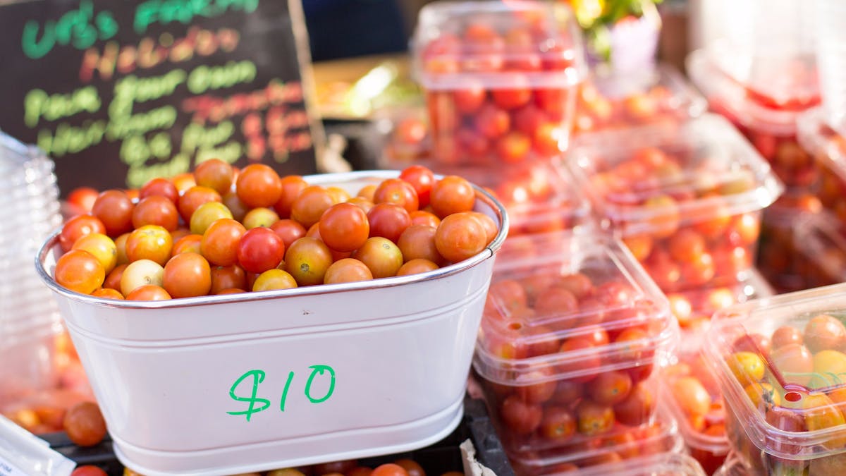 Local produce, Hampton