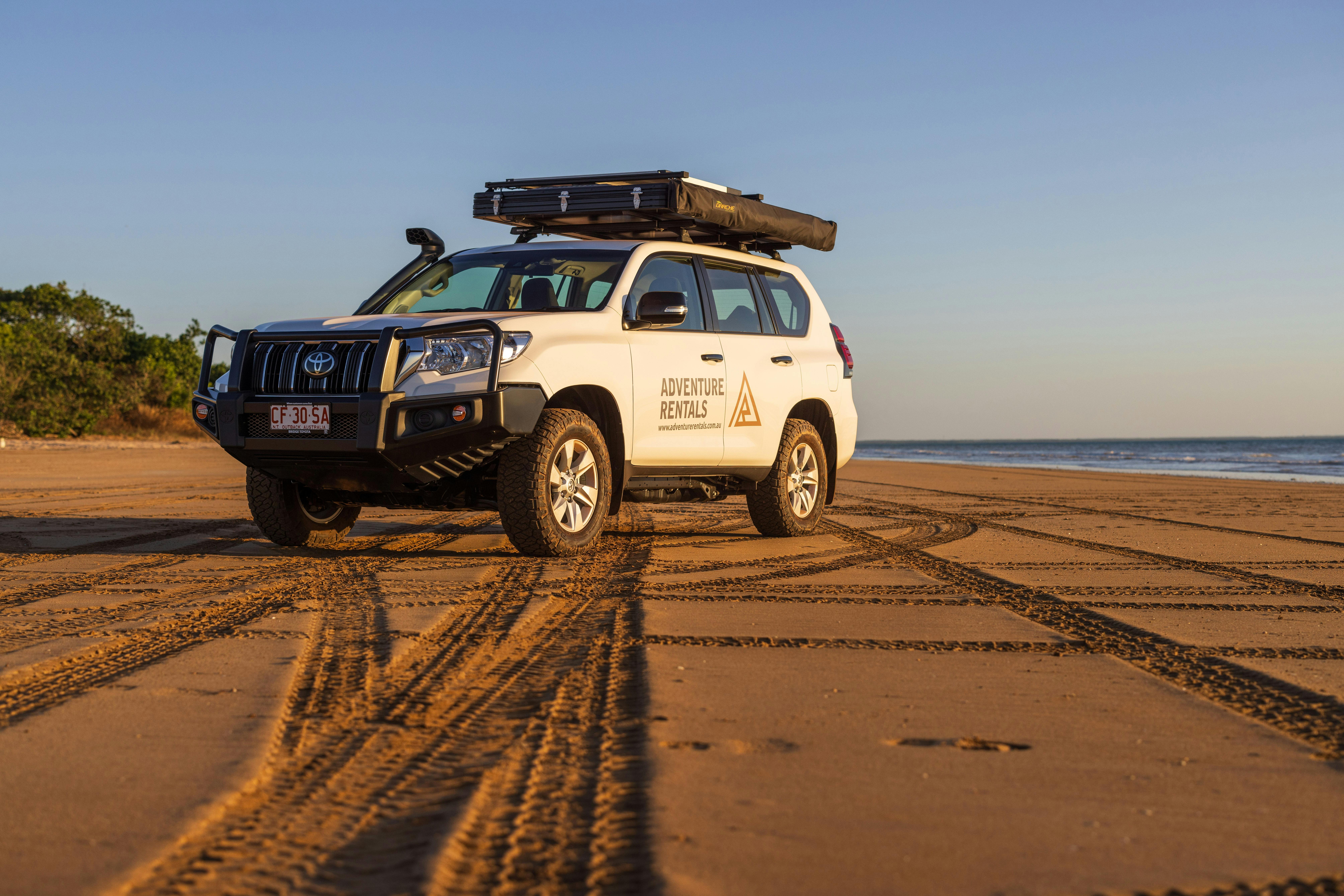Adventure Rentals Toyota Prado 4WD Camper