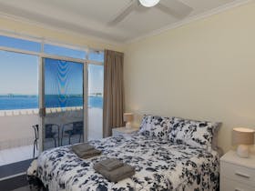 Master Bed with view