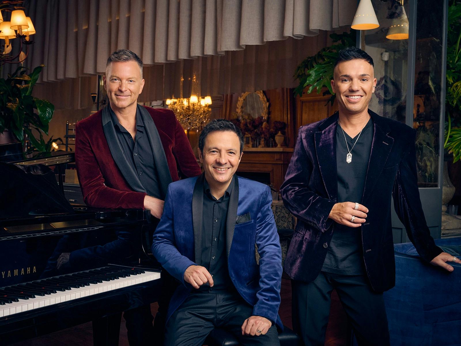 The cast of The Songs of Elton & George