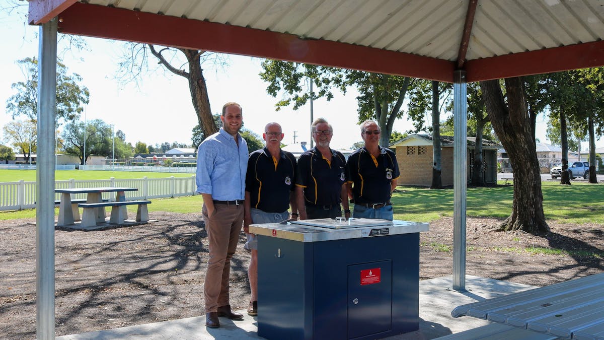 BBQ at Riddles Oval