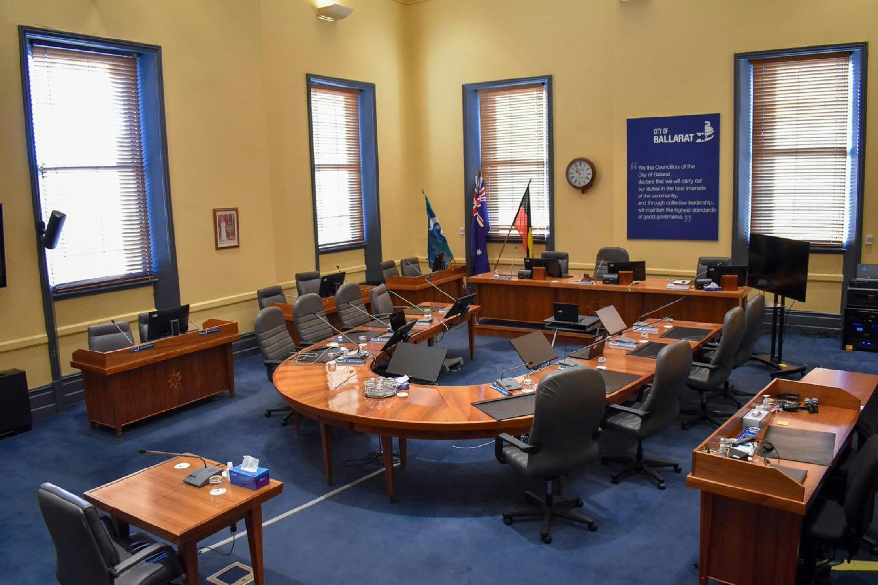 Ballarat Council Chambers