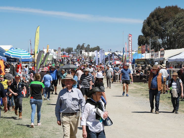 2017 Murrumbateman Field Days visitors