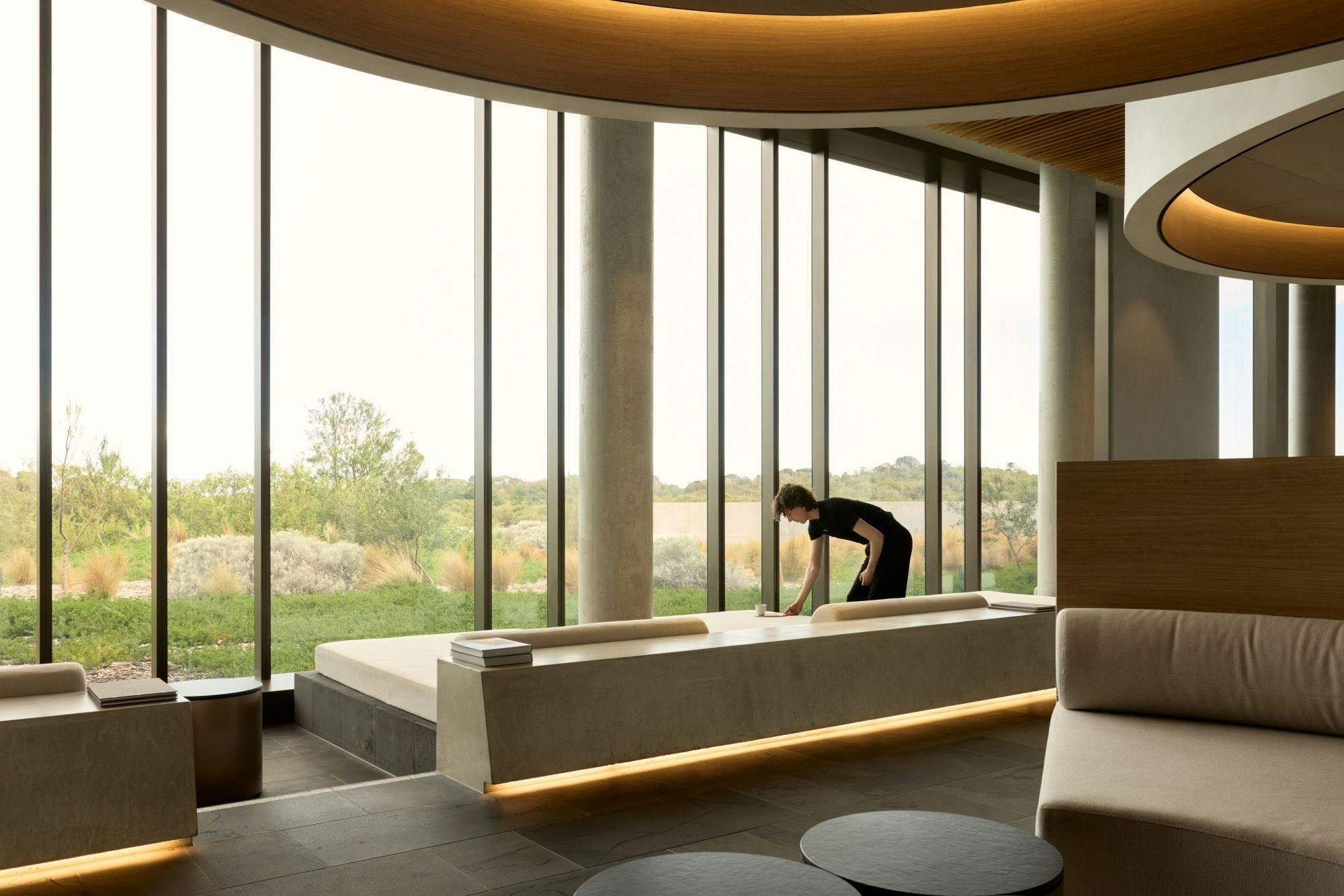 Spa lounge at Alba Thermal Springs & Spa