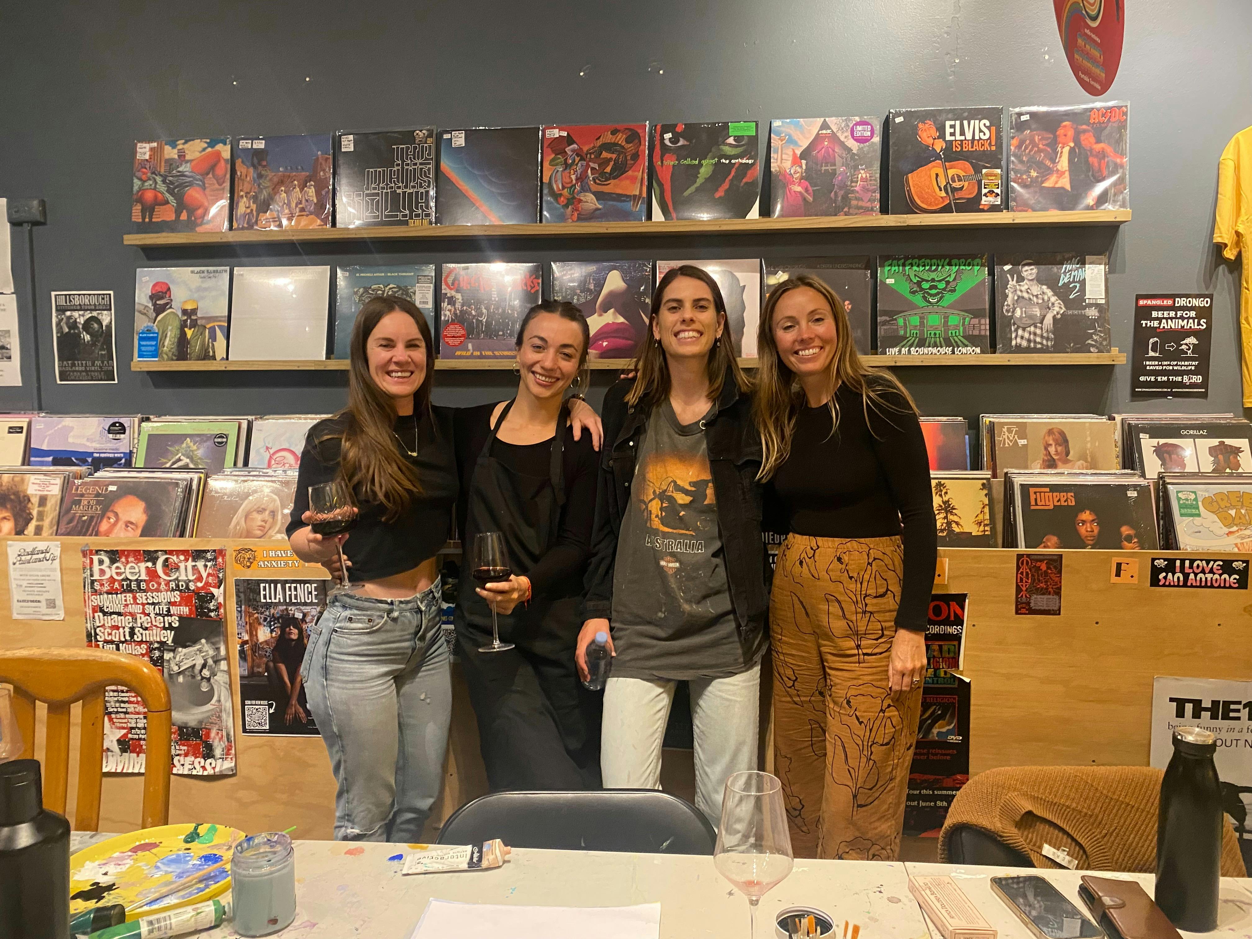 Badlands Vinyl Paint and Sip