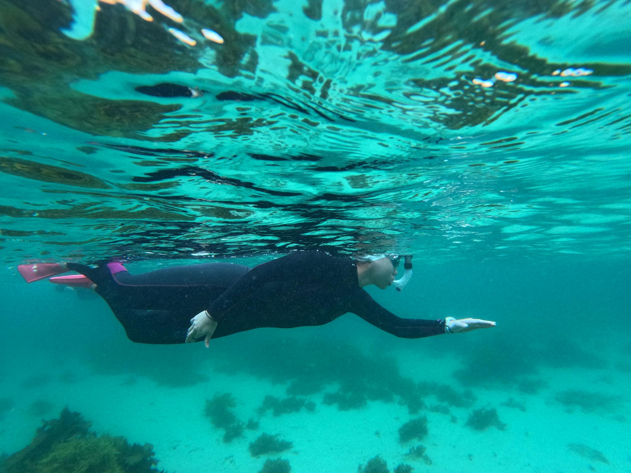 Clear water Jervis Bay
