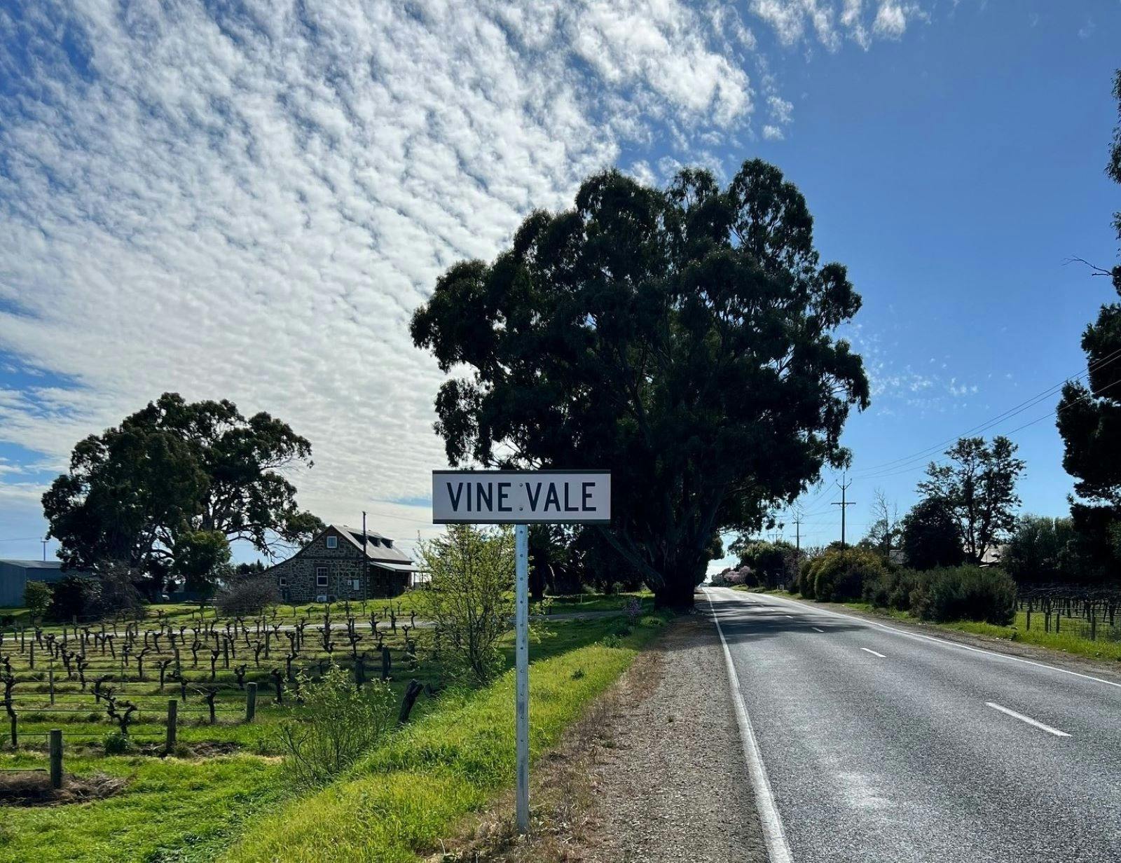 Vine Vale Sign