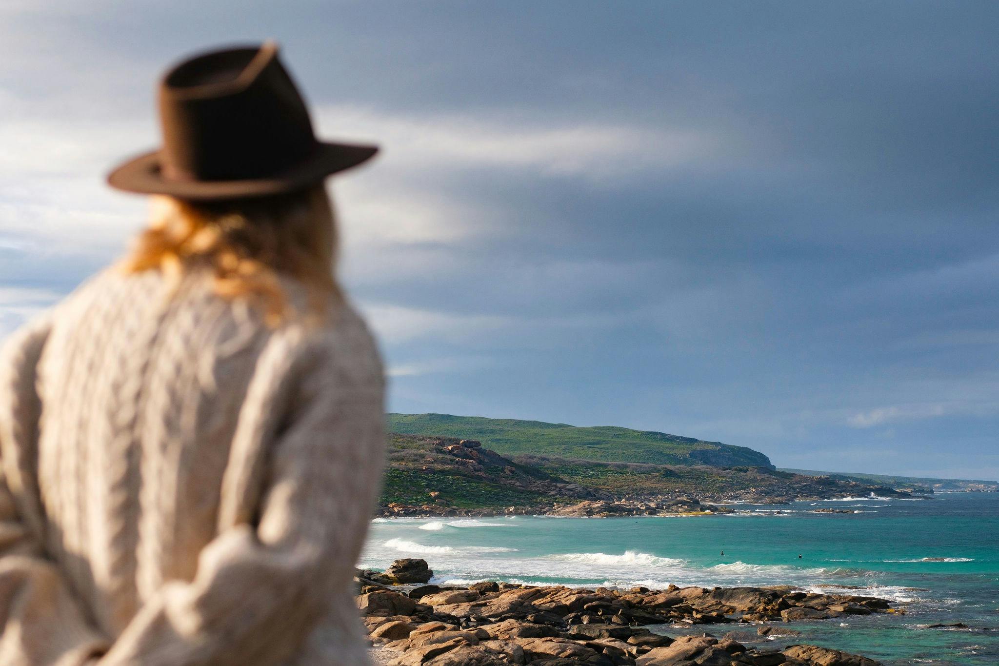 Overlooking Redgate Beach