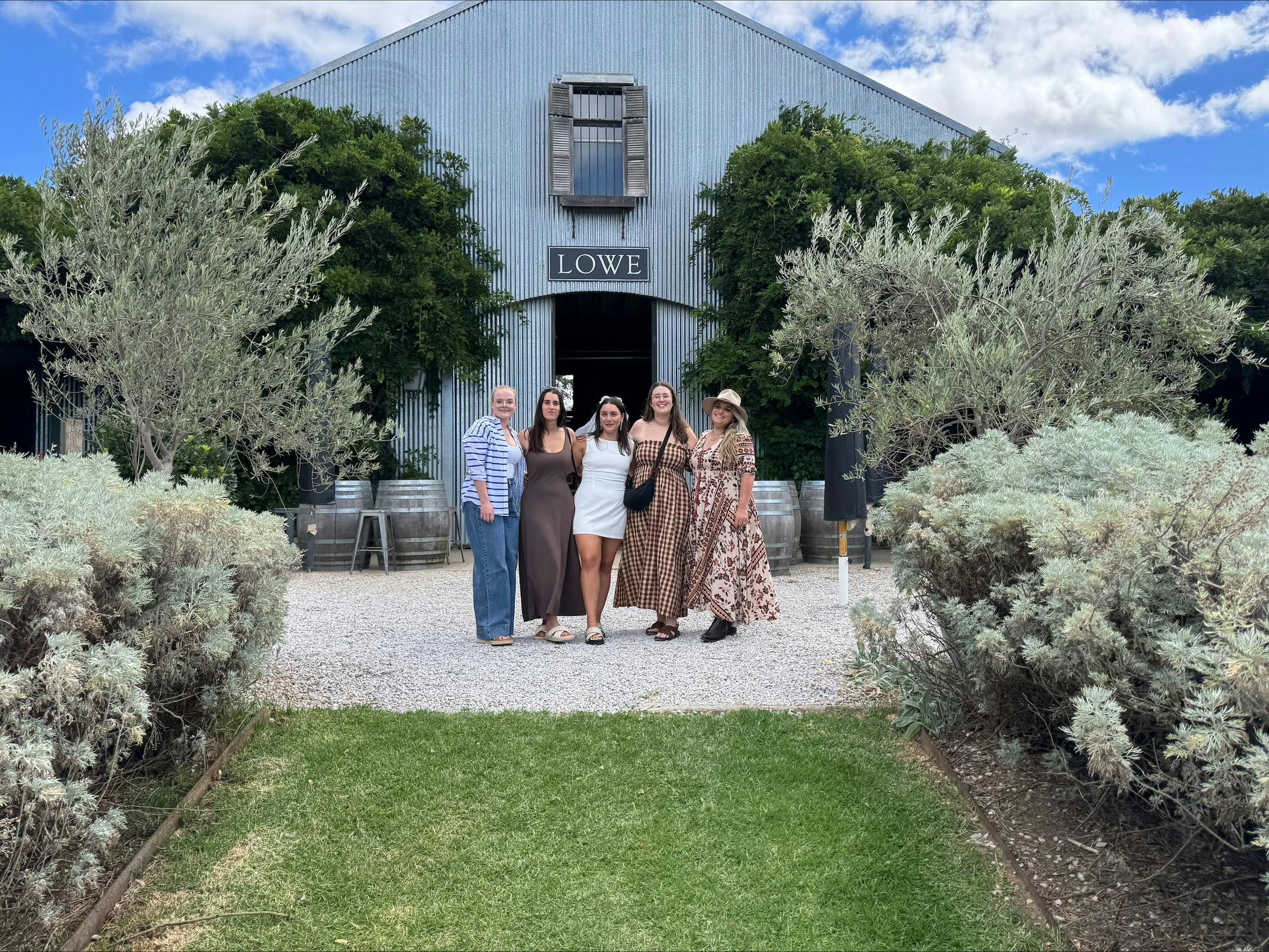 Mudgee Ale Trail clients enjoying a local winery