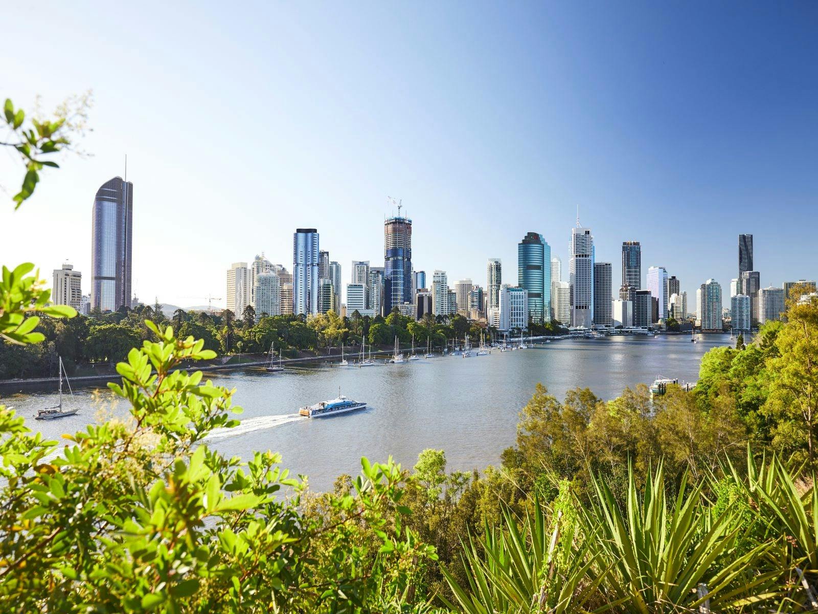 Cliff tops at Kangaroo Point Cliff tops at Kangaroo Point