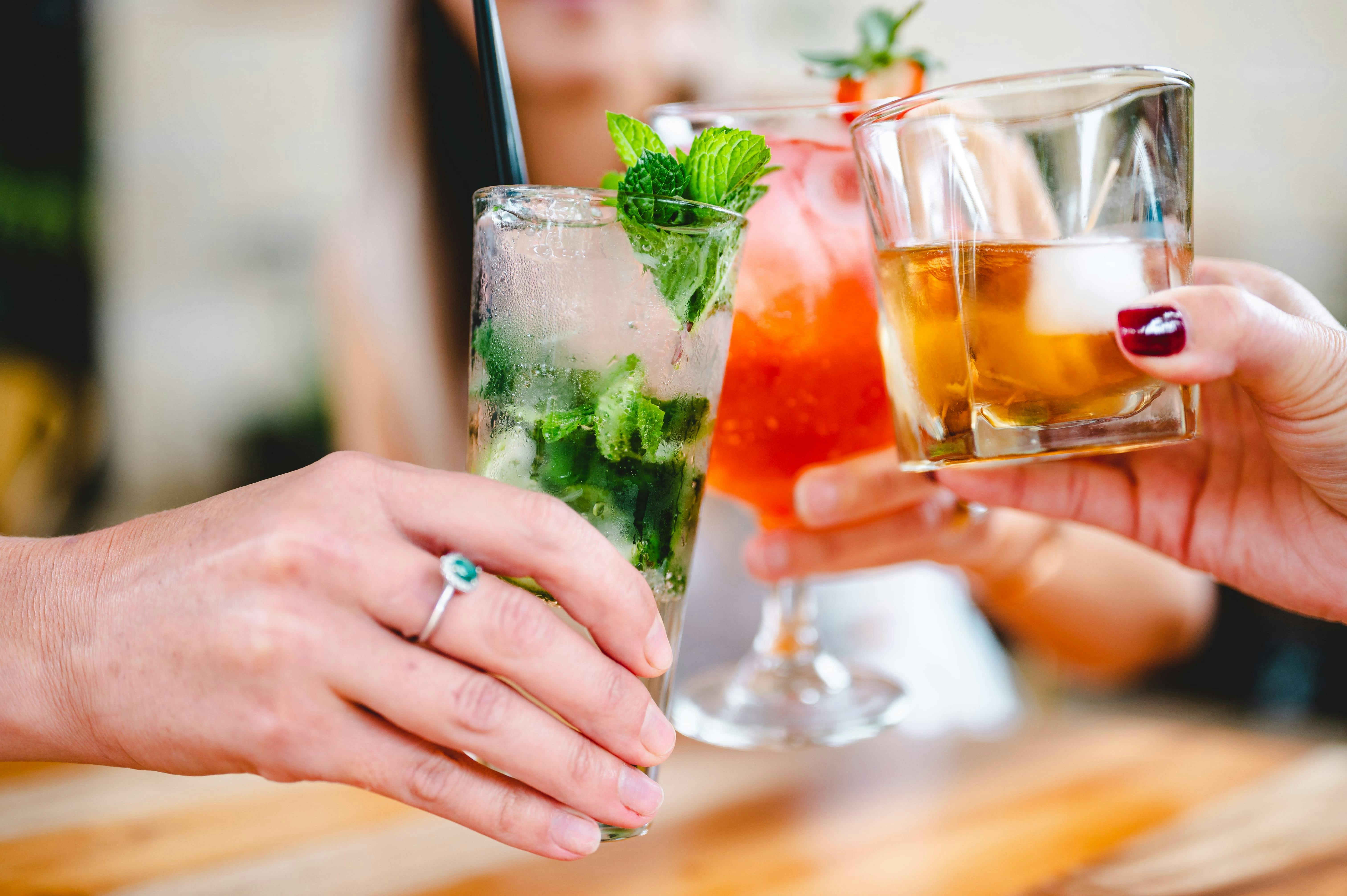 Distilled with mixer