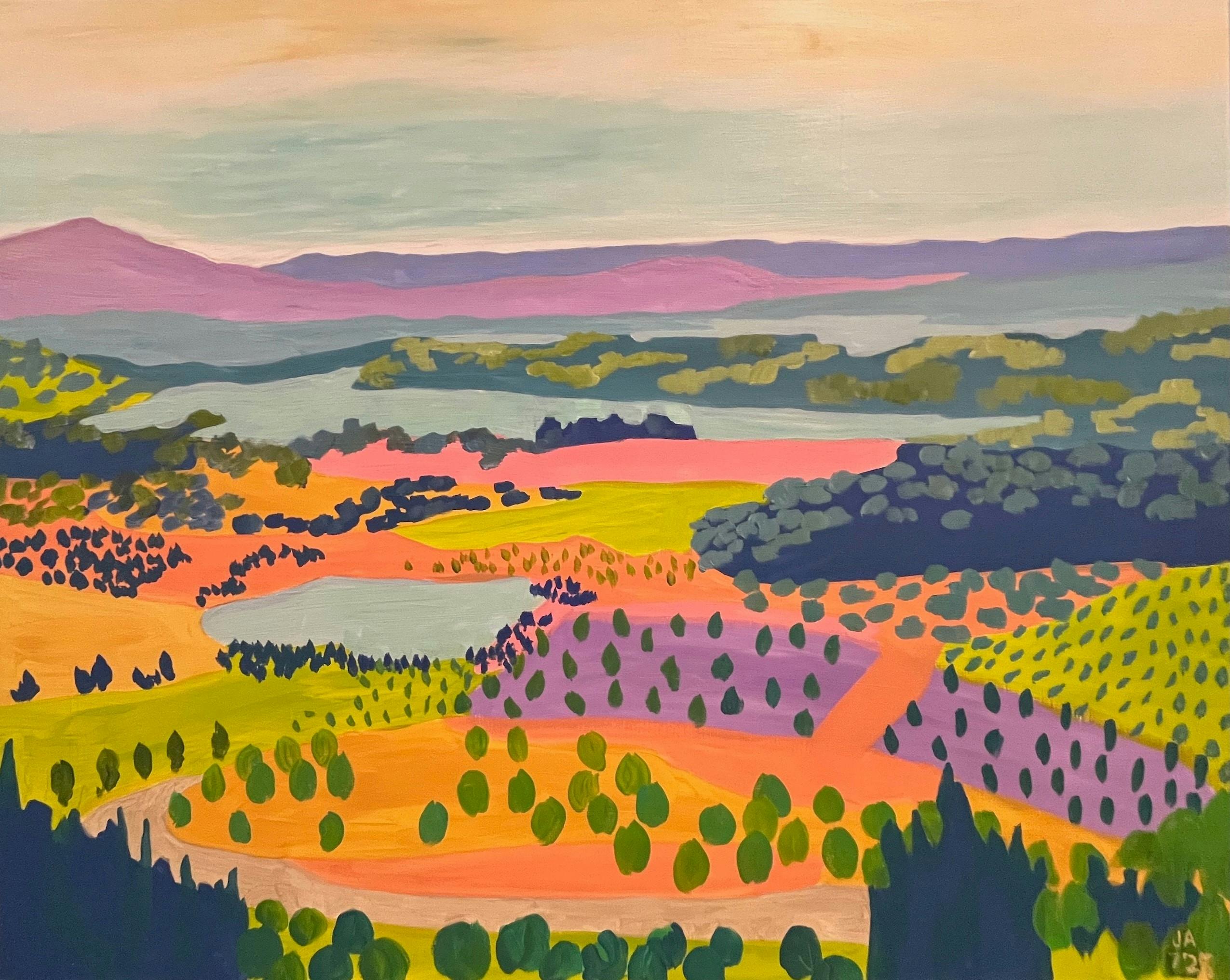 painting of Canberra