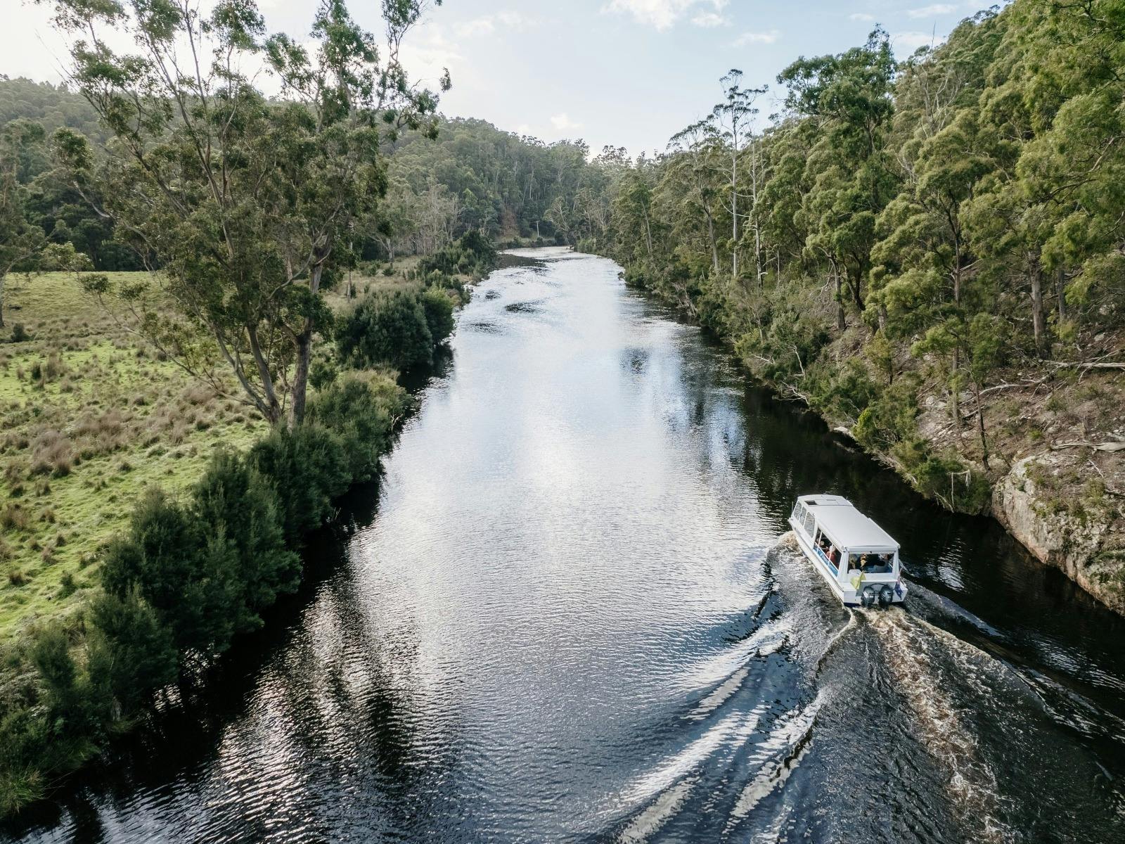Jus' Leven on Leven River.