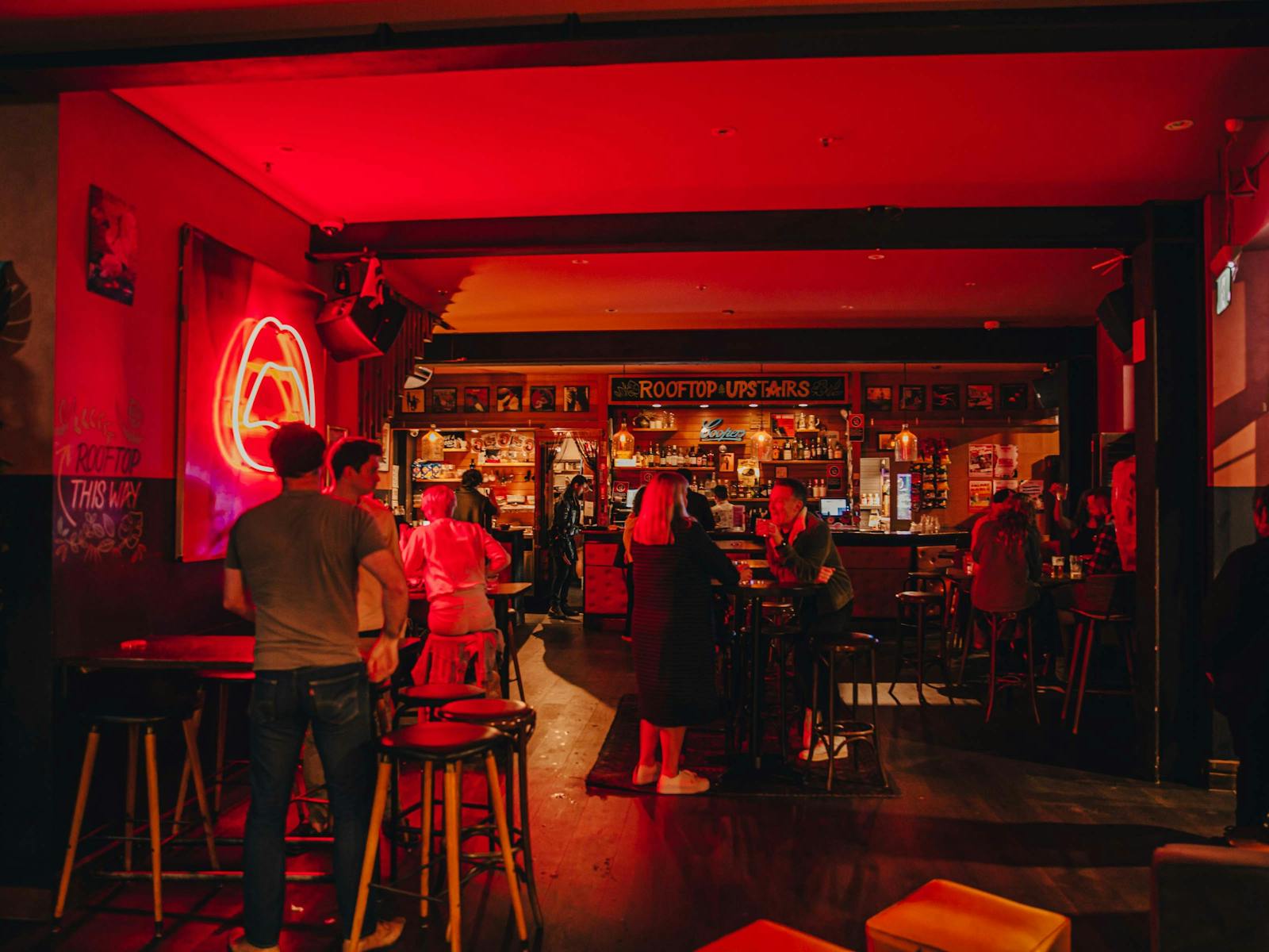 Dark bar