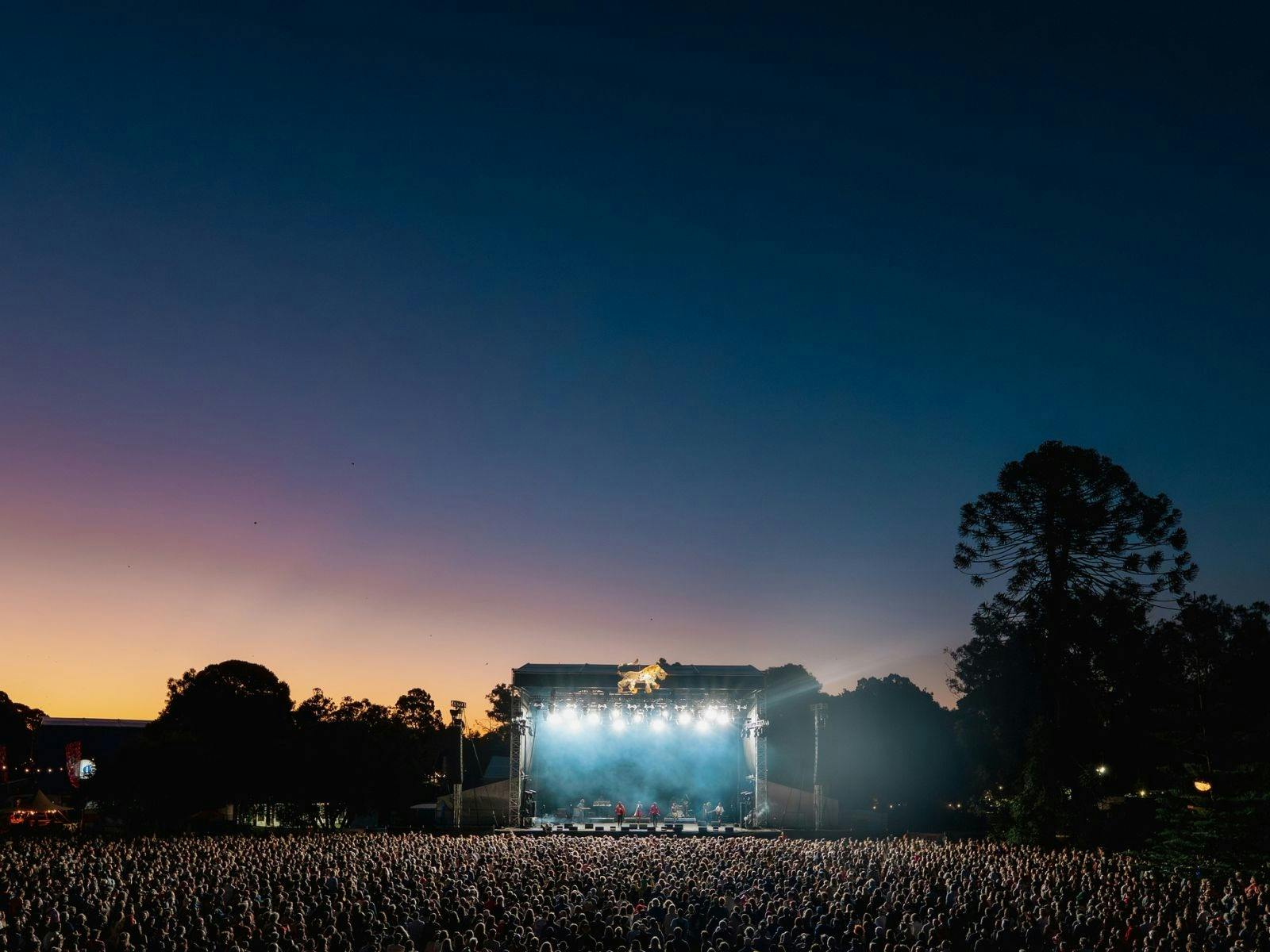 Yothu Yindi performing at WOMADelaide 2026