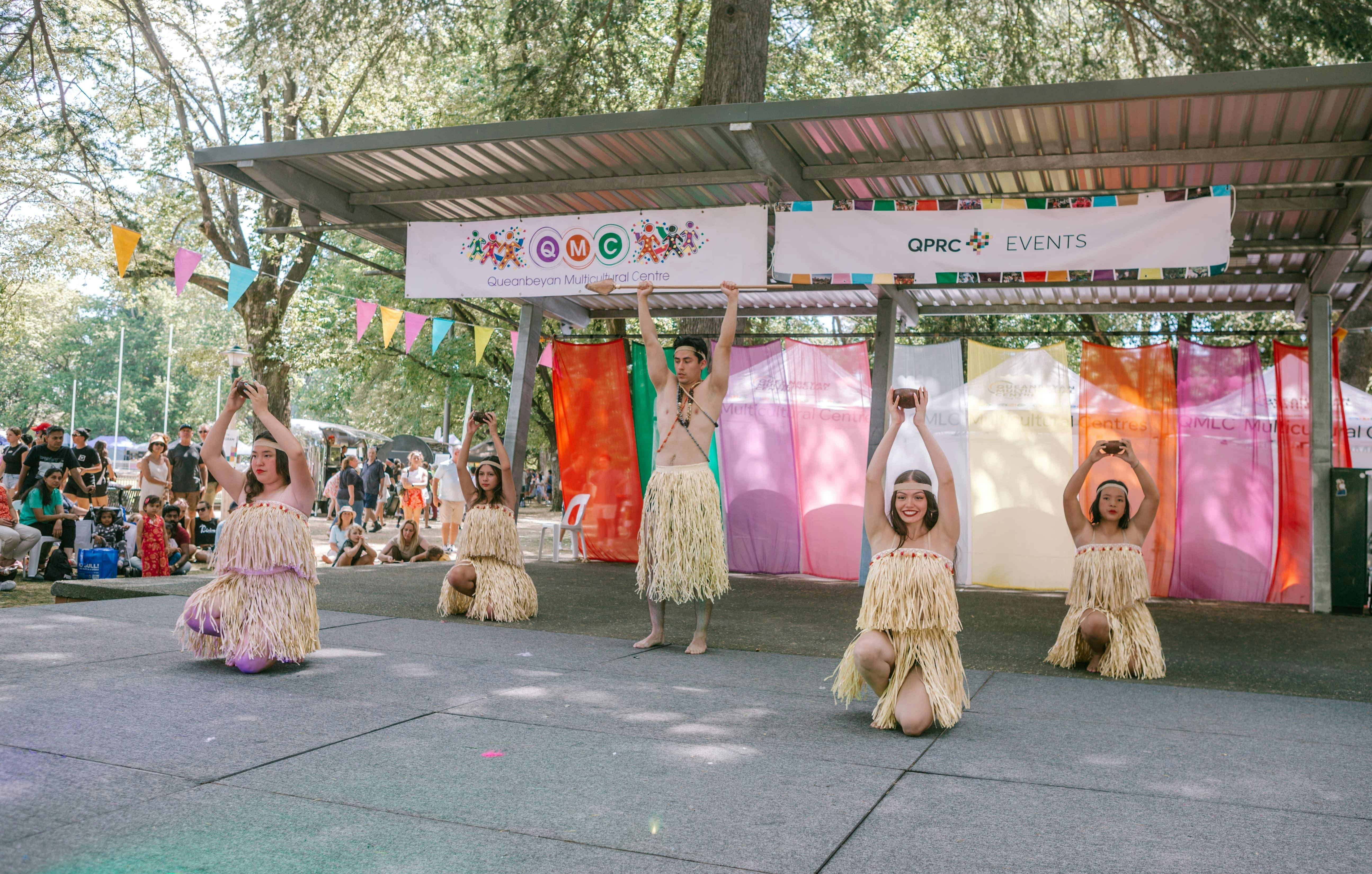 Performers  on stage, 2025