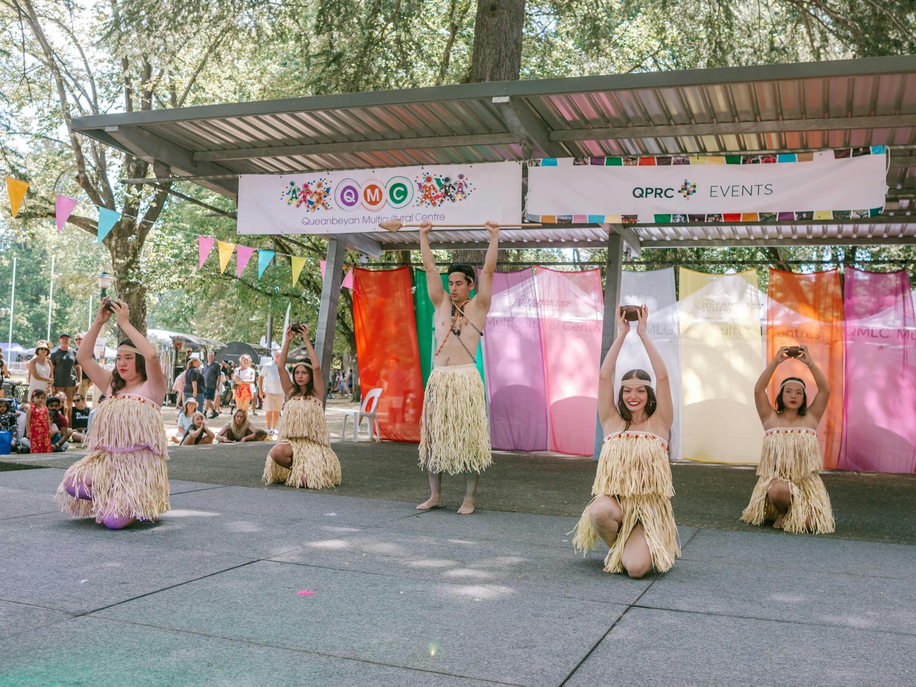 Performers on stage, 2025