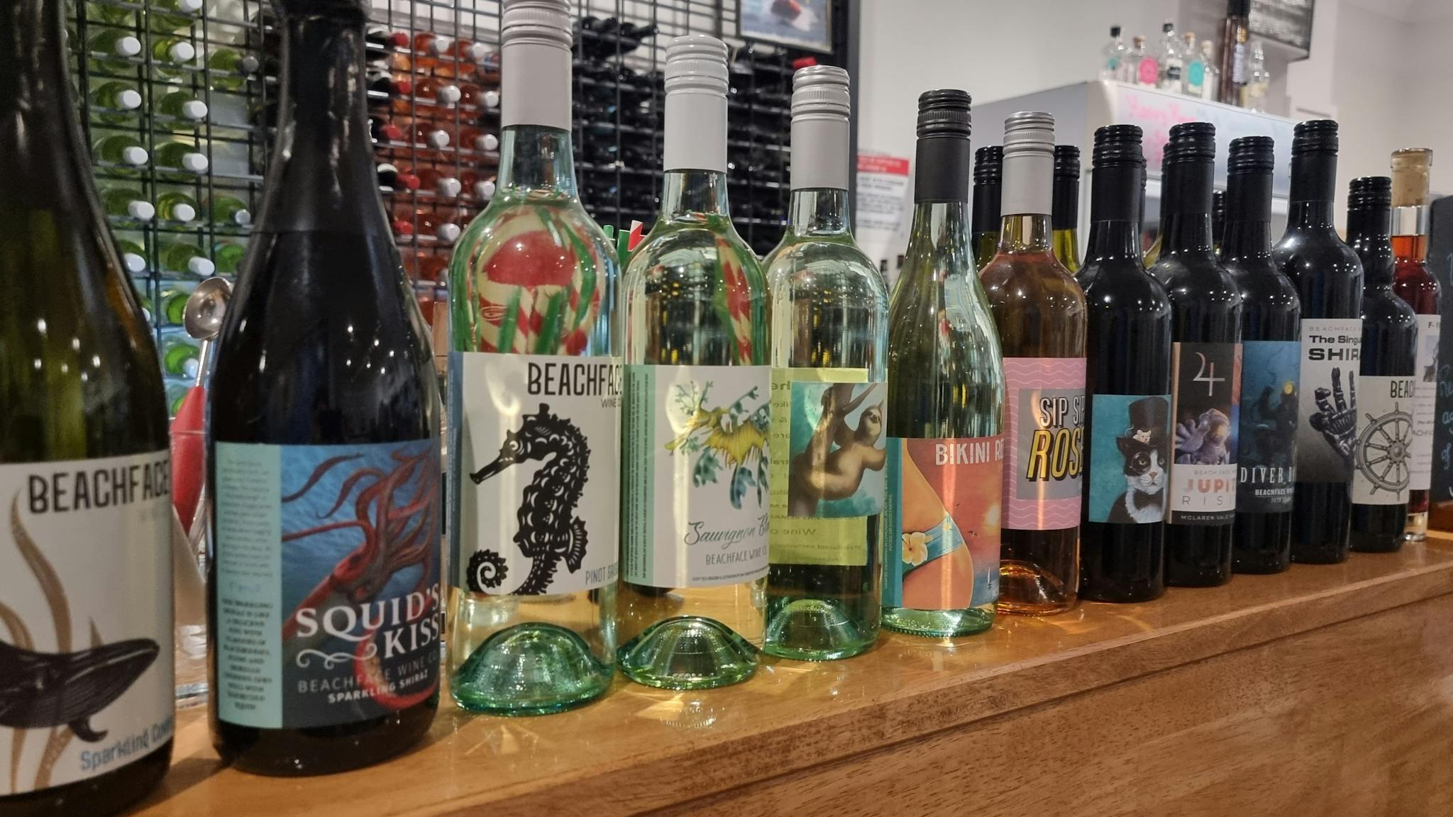 BeachFace Wine Range