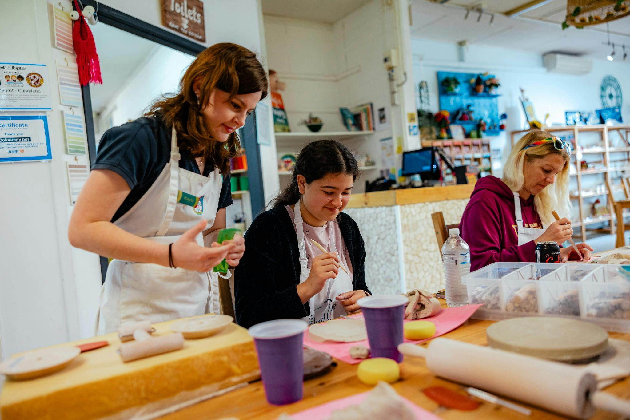 Clay creation workshops