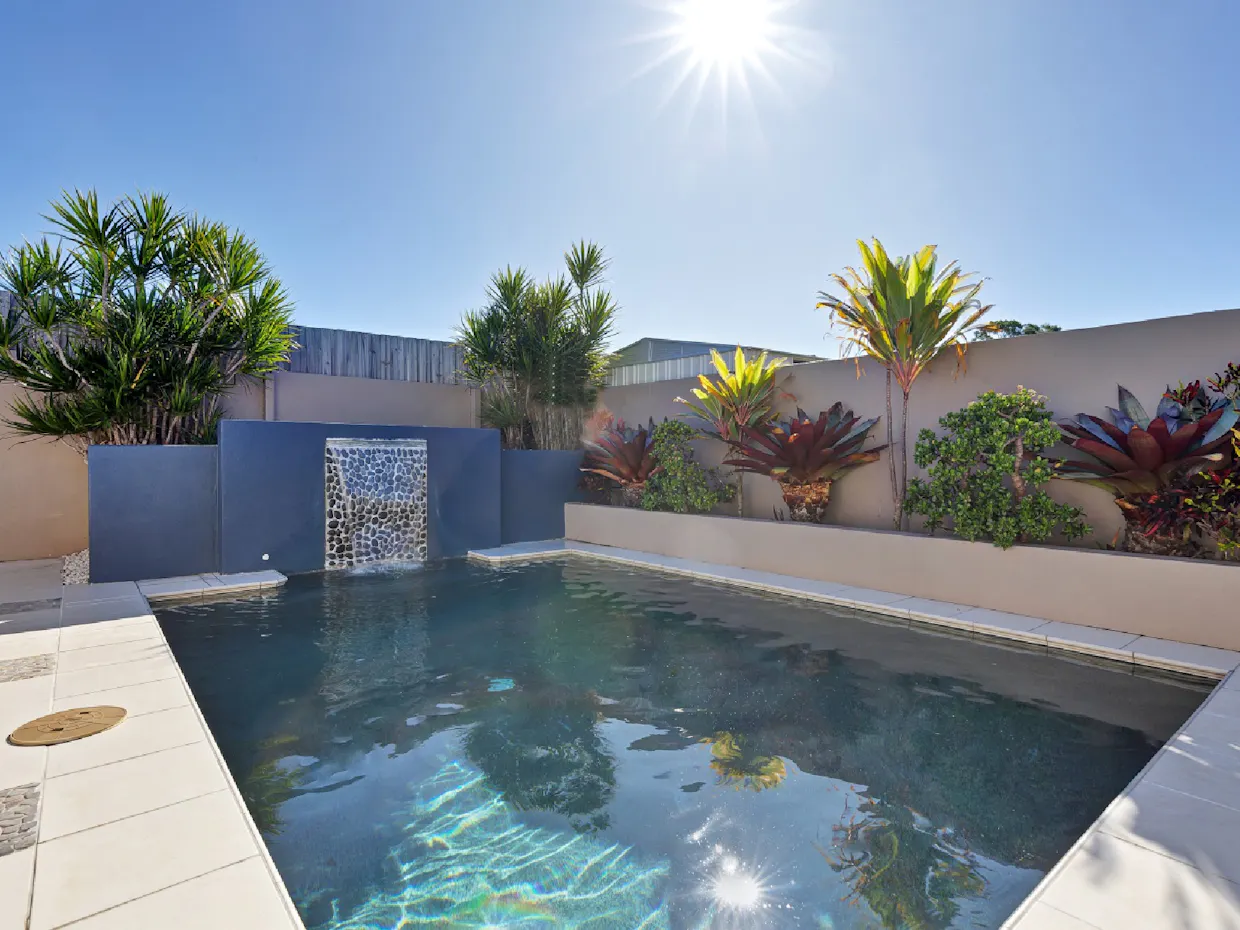 Pet friendly family home with pool at Caloundra