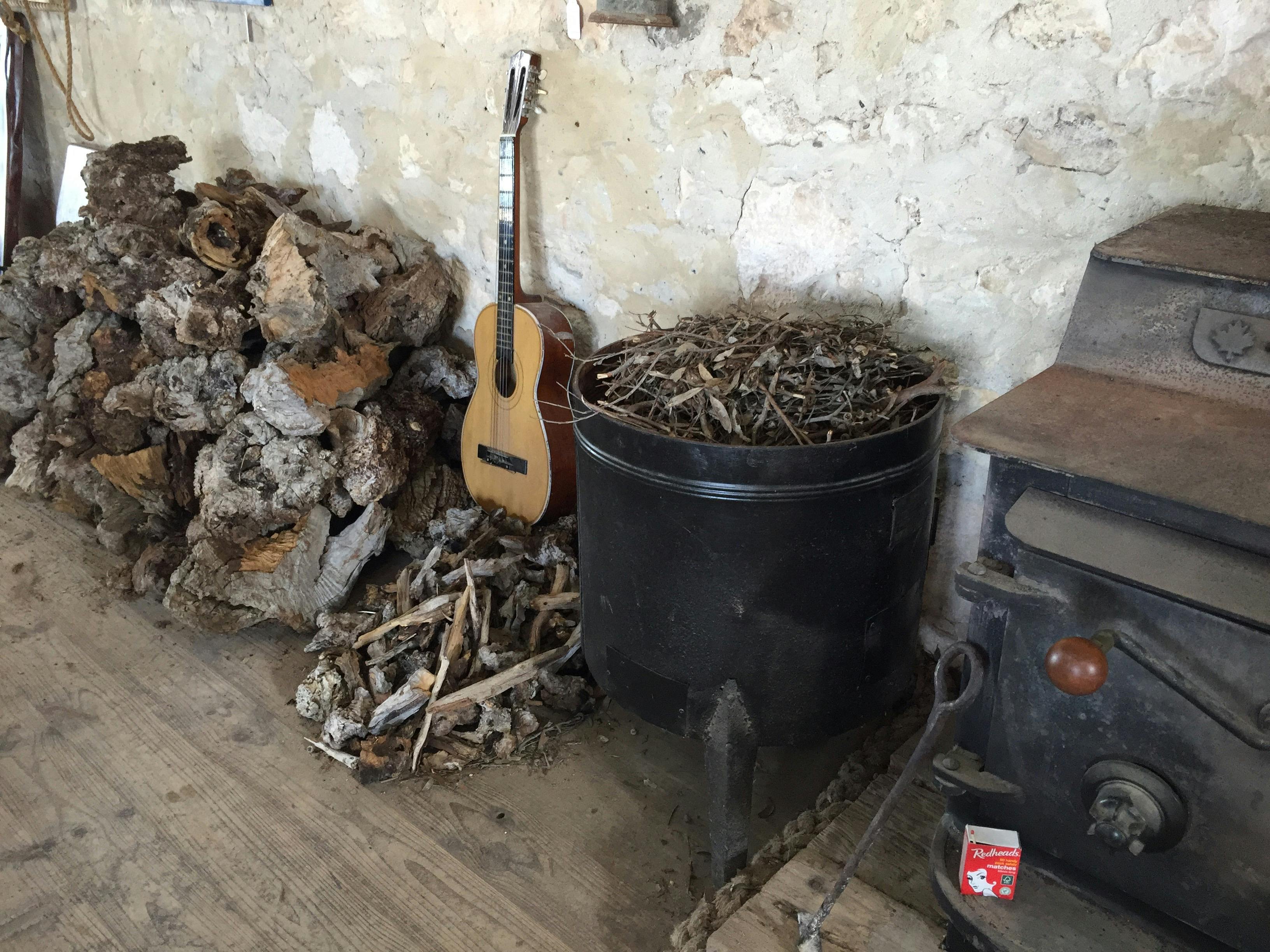 Wood fire & Music