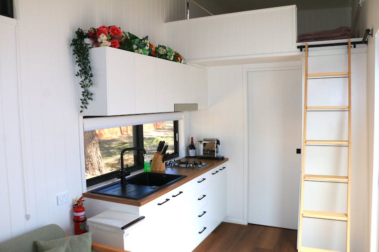 Pink Lake Tiny House - 'Peony'