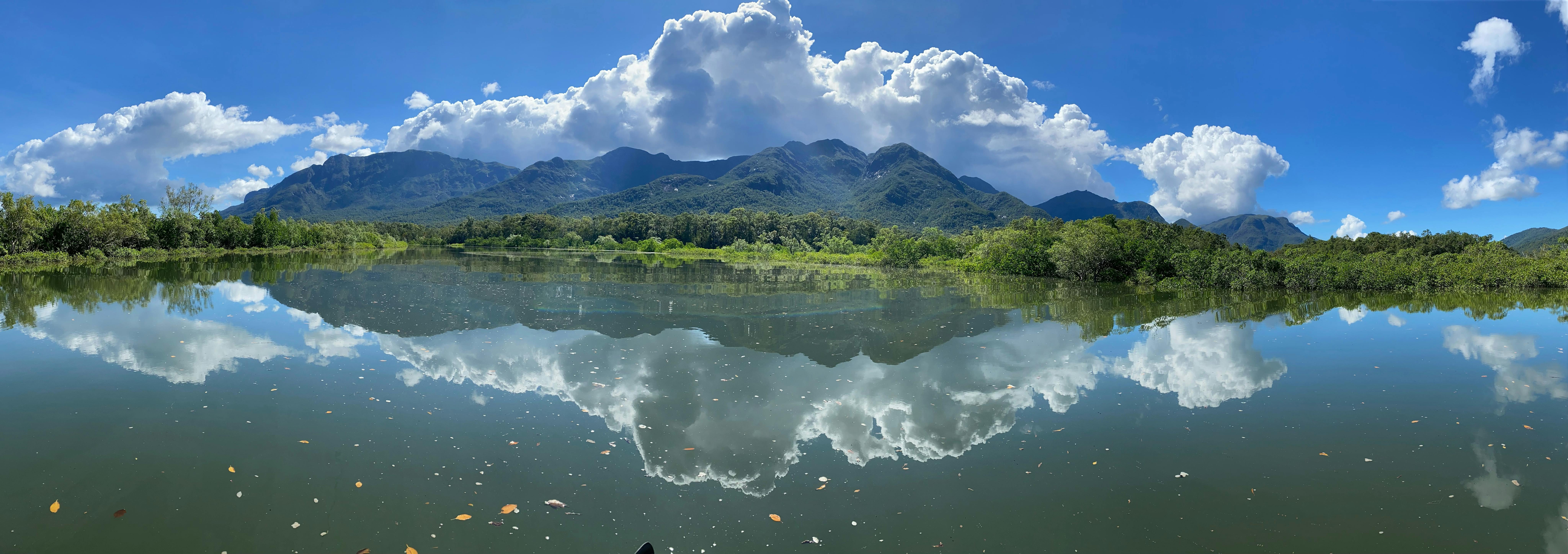 Mirror image of Hinchinbrook channel