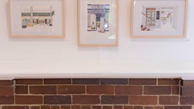 Gallery Inside Fireplace