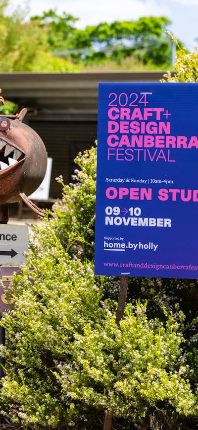 Open Studios Signage 2024 | Images by 5 Foot Photography