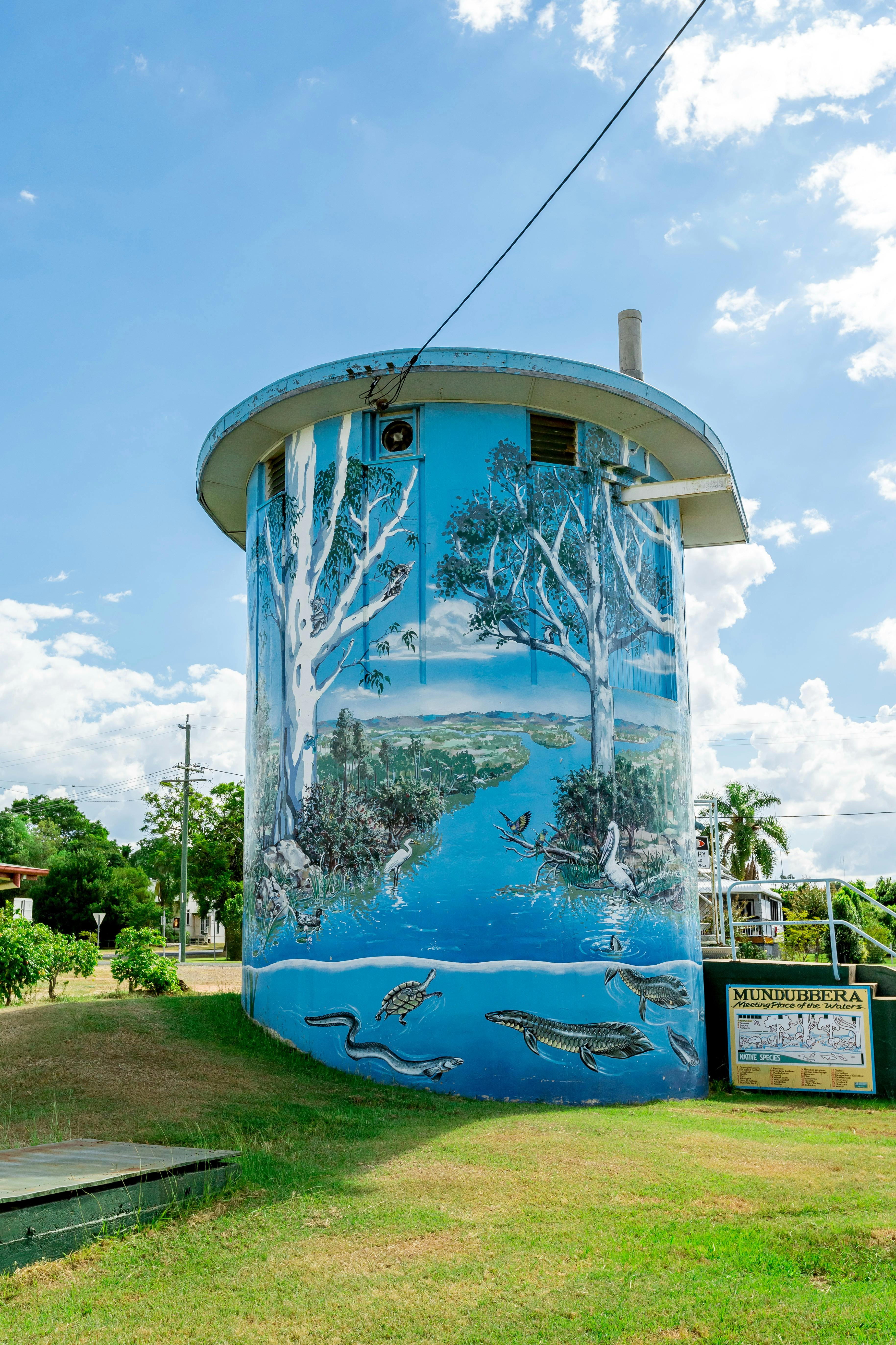 Meeting of the Waters Mural