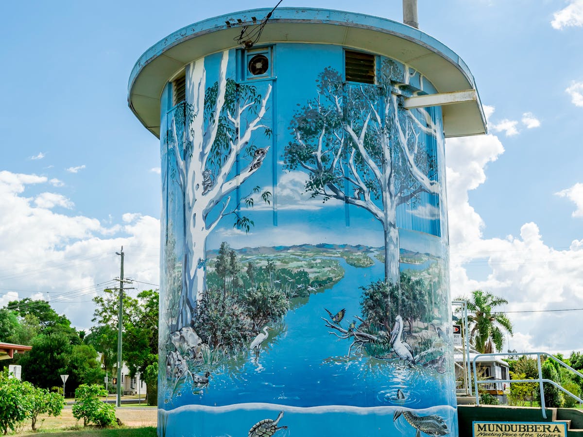 Meeting of the Waters Mural