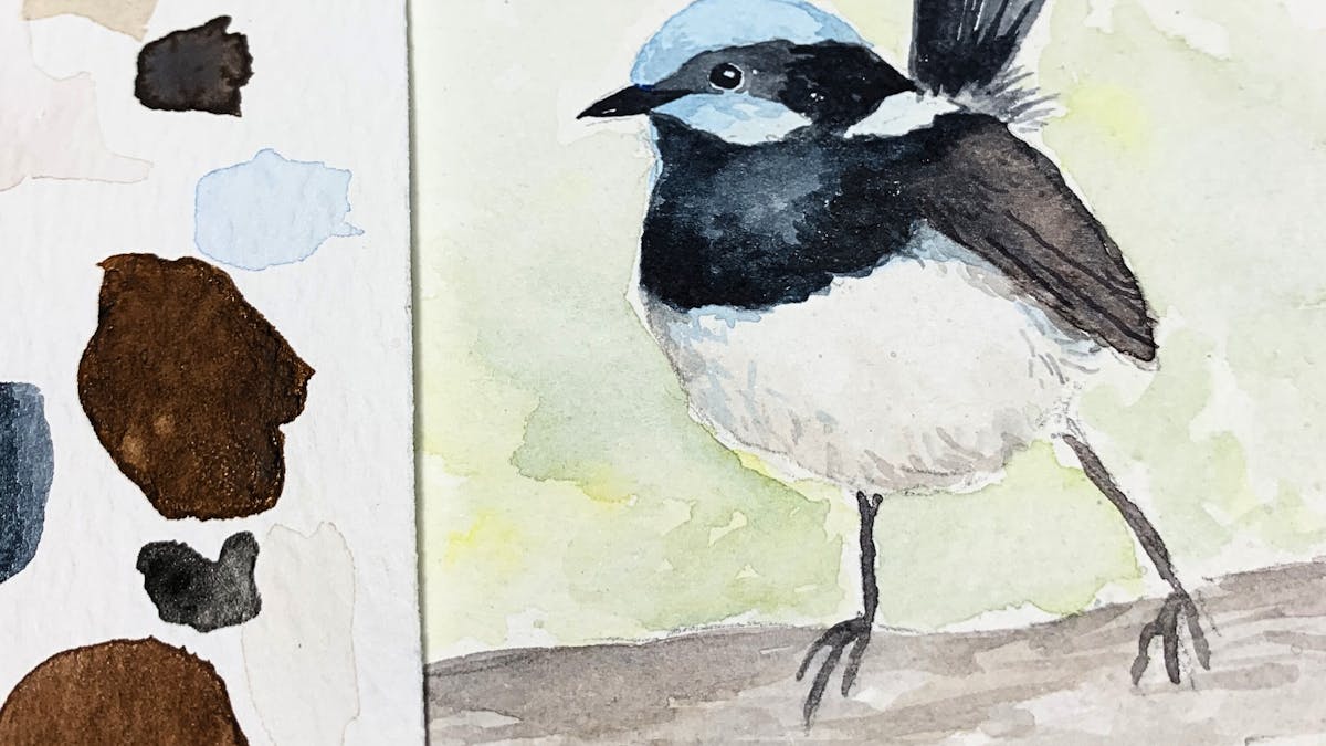 watercolour painting