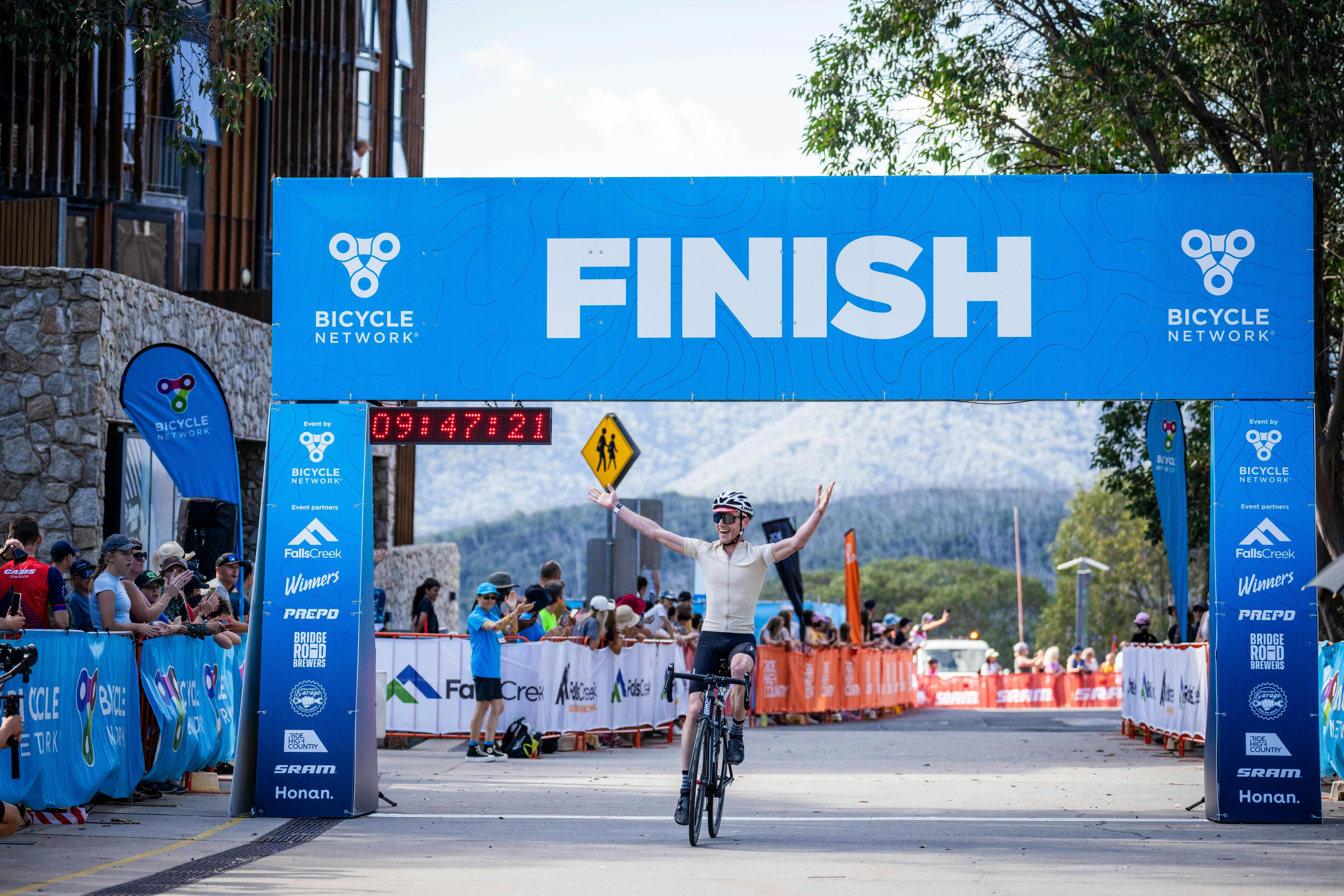 Finish Line - Peaks Challenge