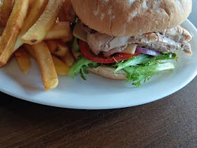 Hawaiian Chicken Burger