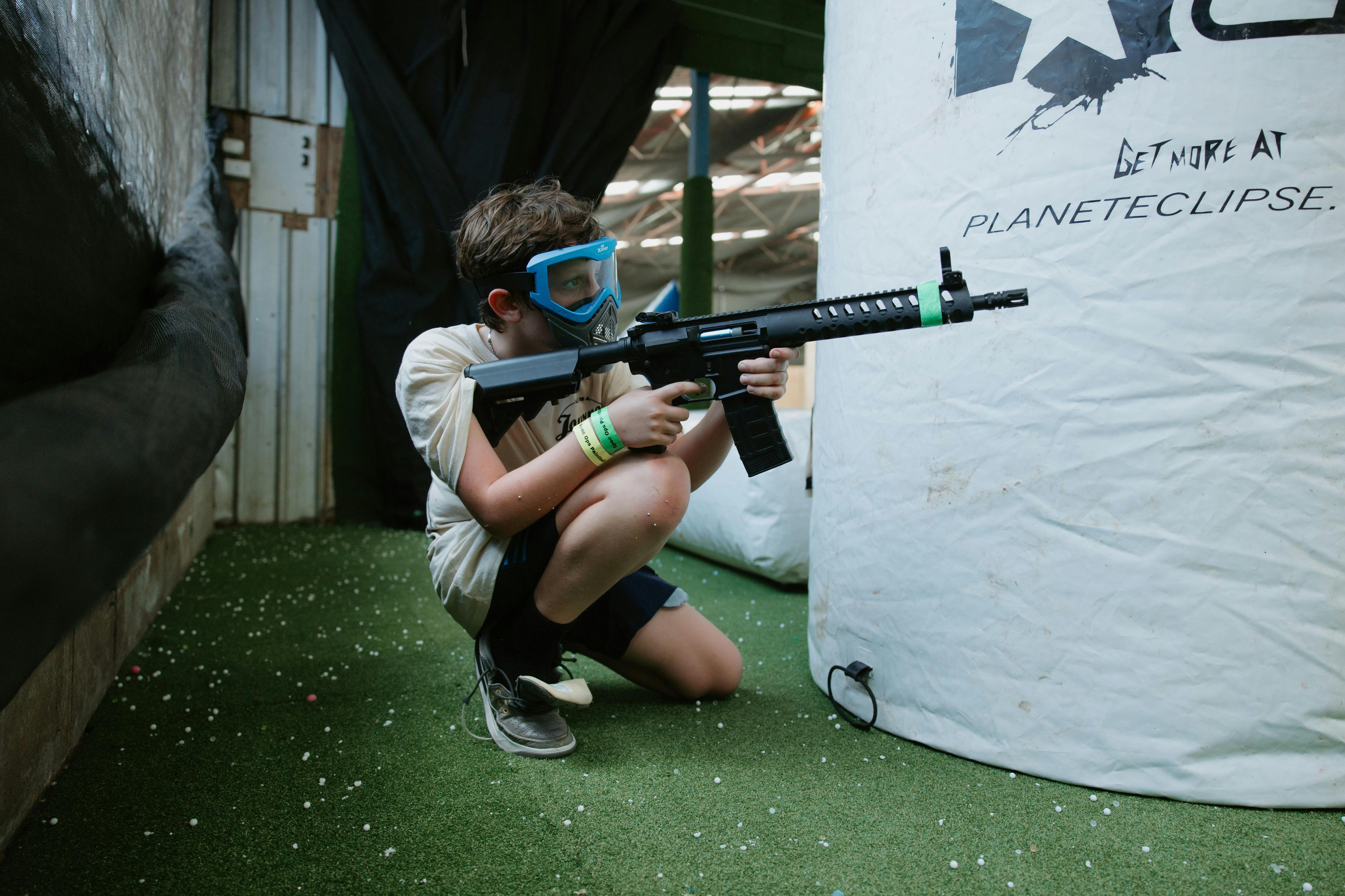 Gel Ball: Gel Ball at Spec Ops Paintball in North Ipswich
