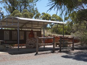 Picnic at the RM Williams Story and Statue