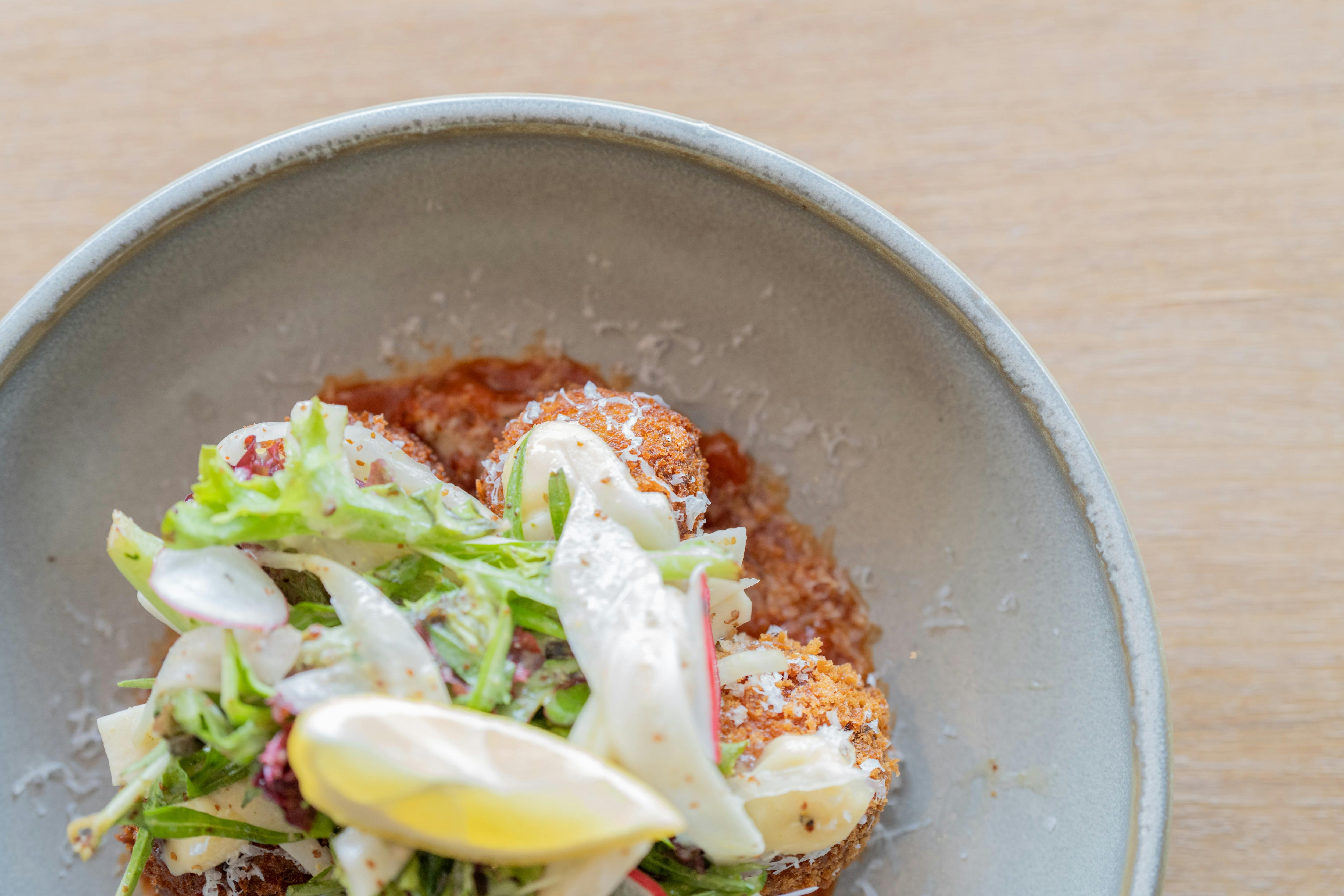 Mushroom Feta Arancini