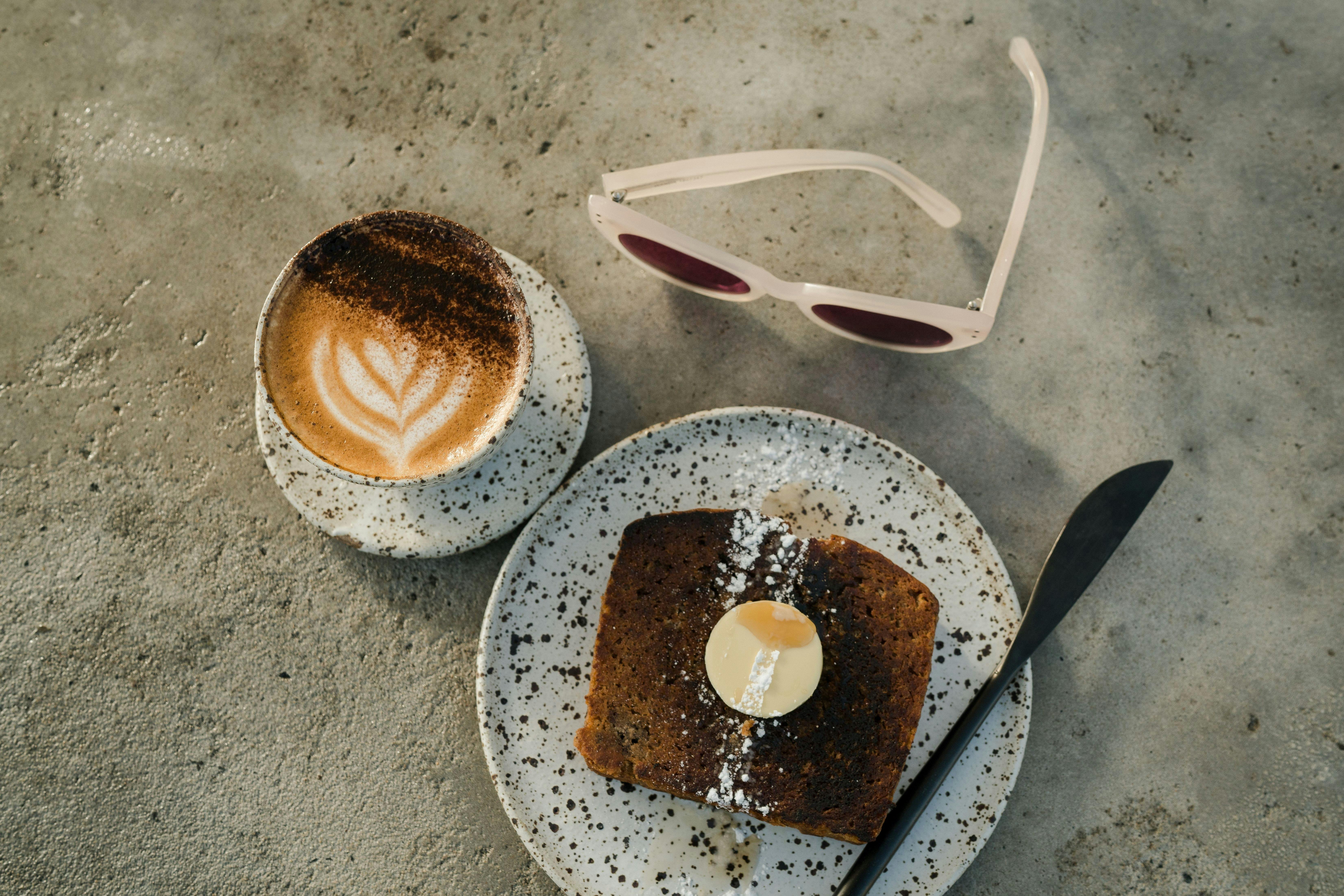 Coffee and nana Bread