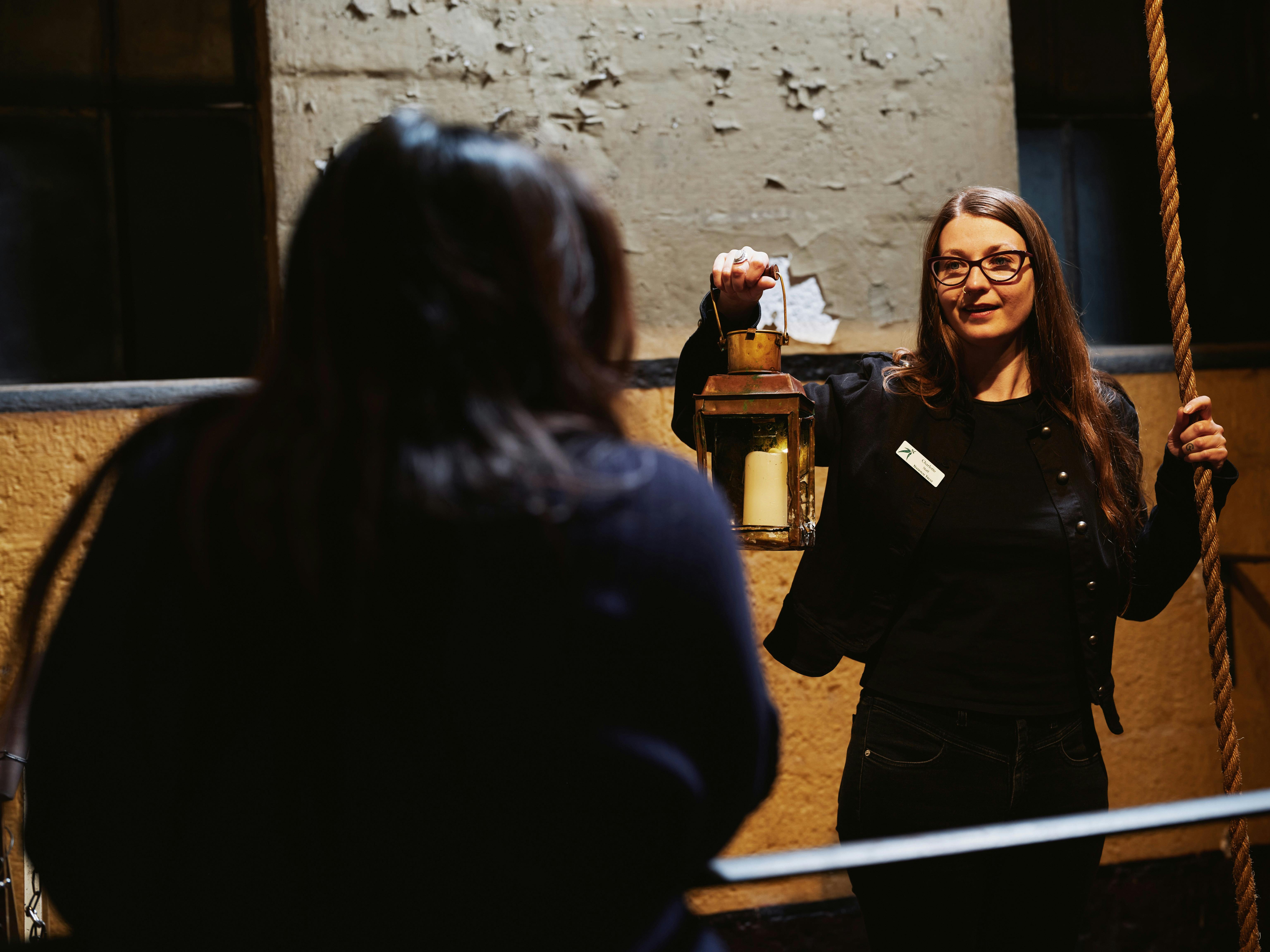 Guide leading Night Tour