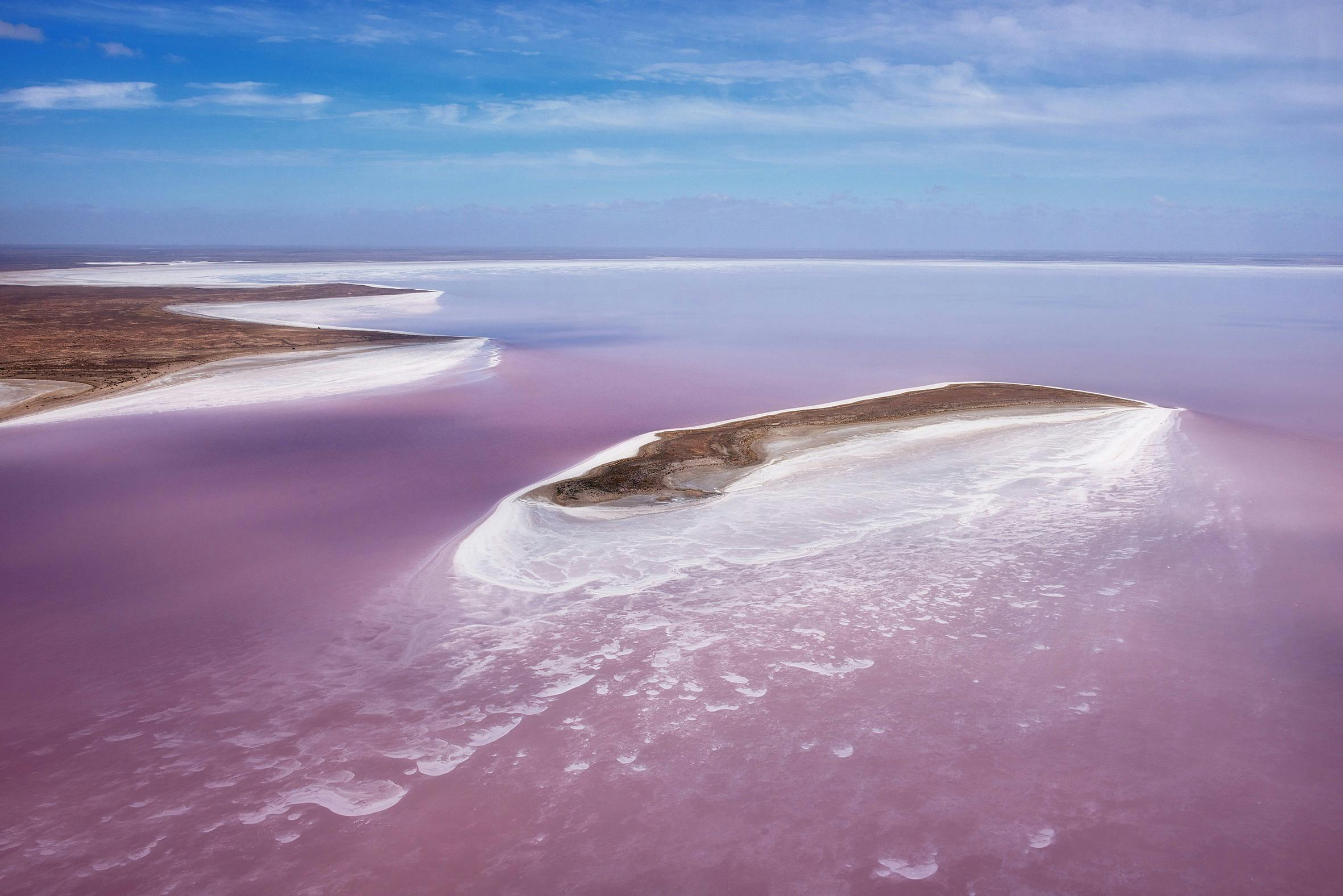 Lake Eyre flight