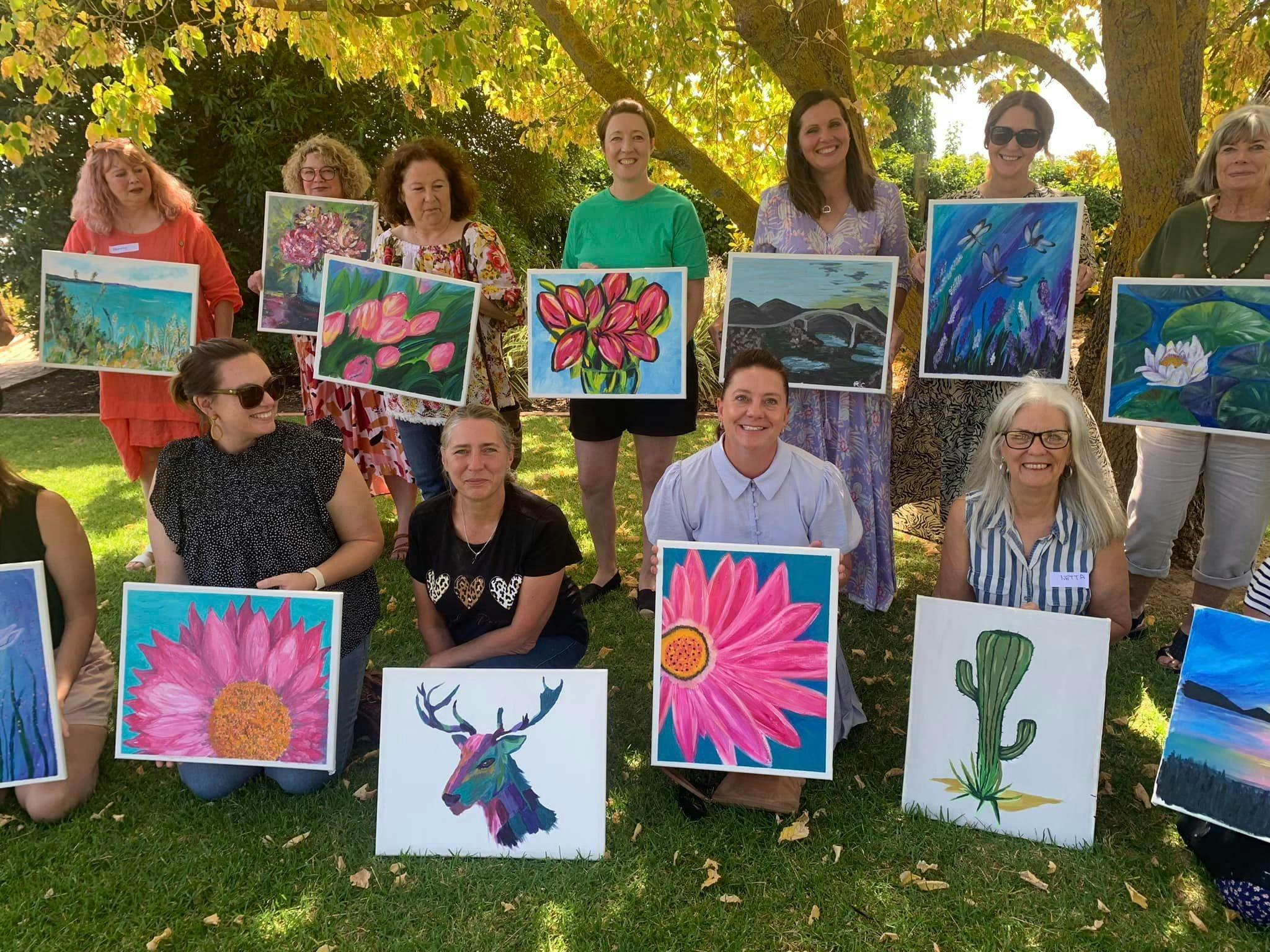 Sip Innovaare Innovation Art Innovations - Create & Sip Art Experiences in Angaston - The Fold ...
